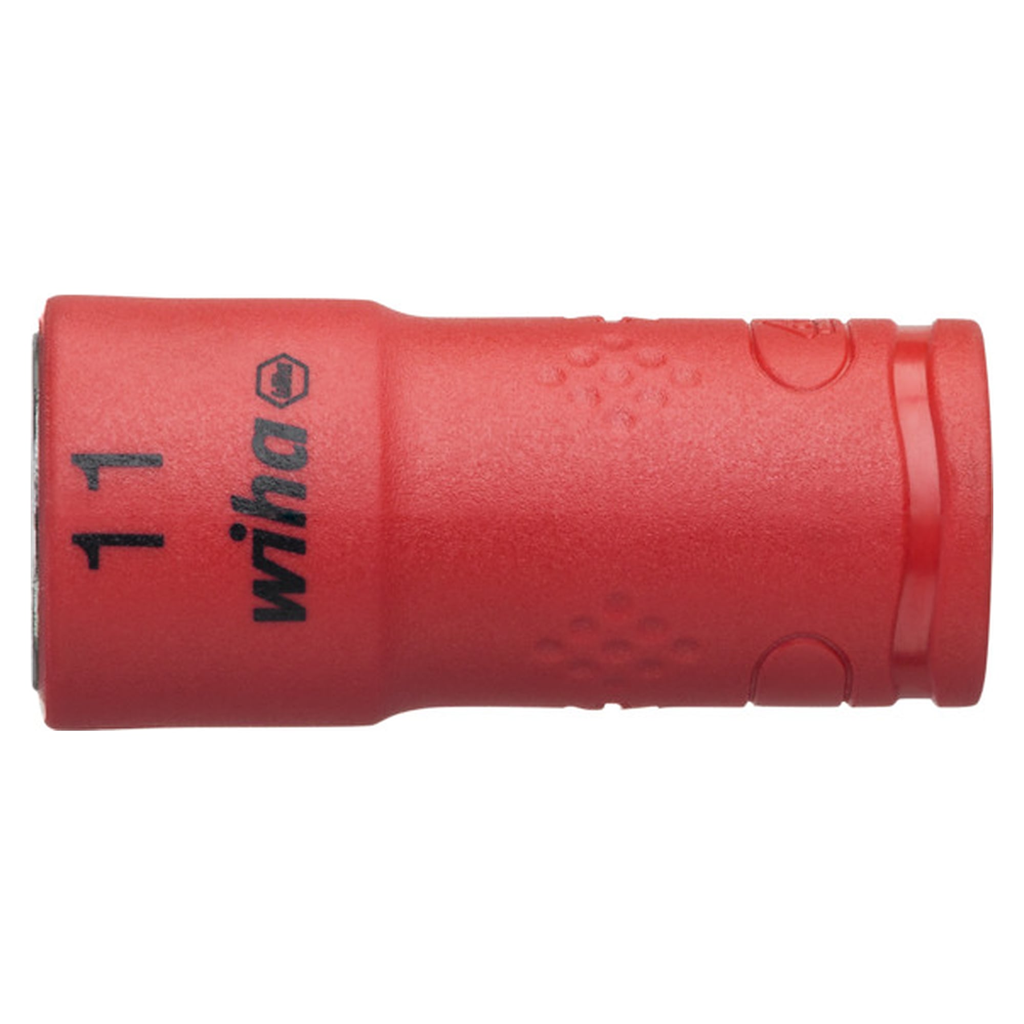 Isolierter Steckschlüsseleinsatz 1/4" Außensechskant 11,0 mm x 42 mm - Wiha 43096