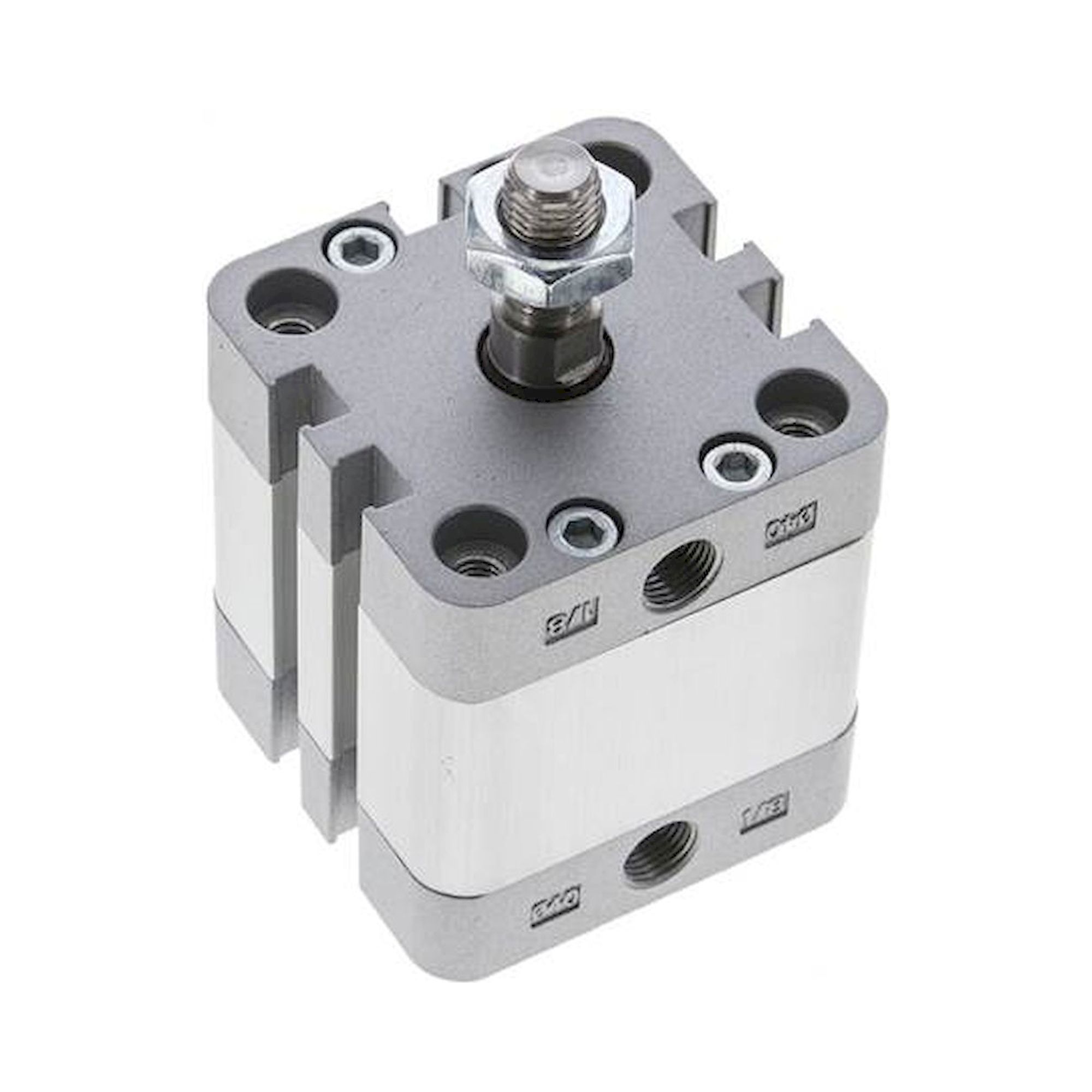 Airtec NAD 40/15-AG. ISO 21287-Zylinder, doppeltw., Kolben 40mm, Hub 15mm