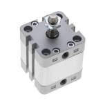 Airtec NAD 40/15-AG. ISO 21287-Zylinder, doppeltw., Kolben 40mm, Hub 15mm