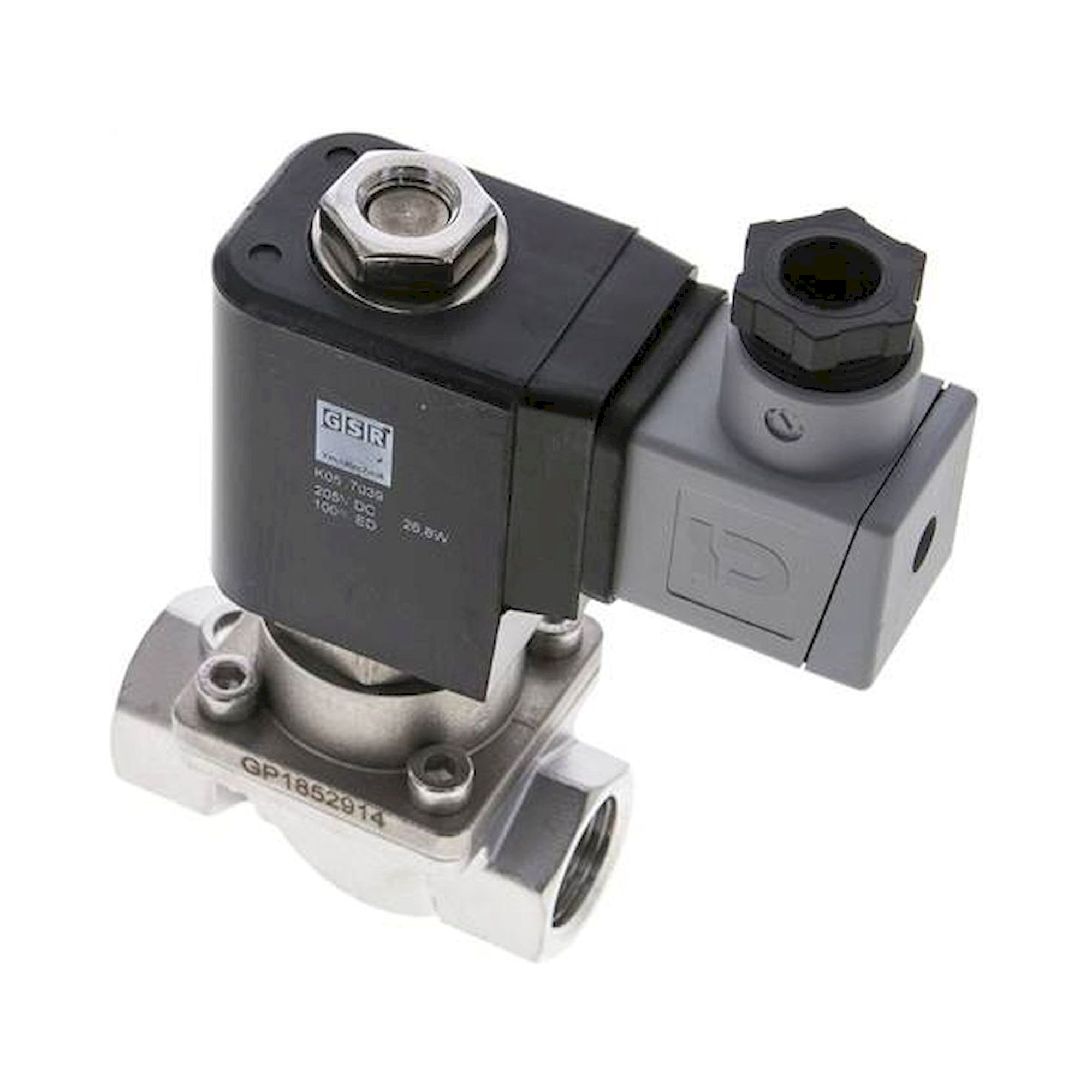 M 2120 ES 115V. 2/2-Wege ES-Magnetventil G 1/2", 0-16 bar, stromlos geschlossen (NC)