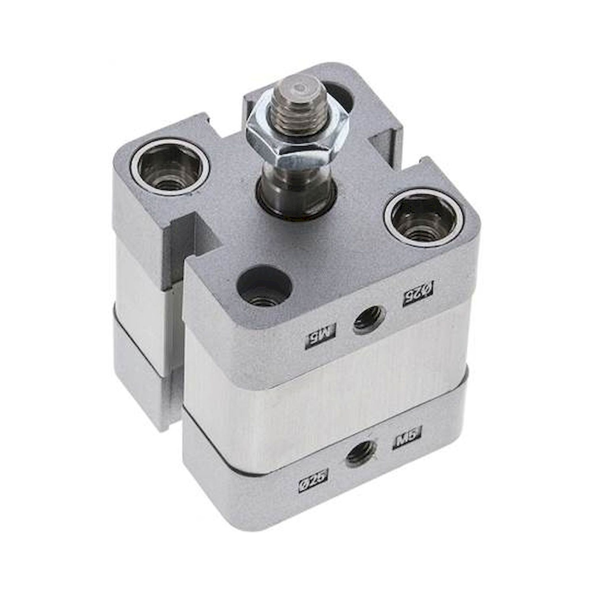 Airtec NAE 25/5-AG. ISO 21287-Zylinder, einfachw., Kolben 25mm, Hub 5mm