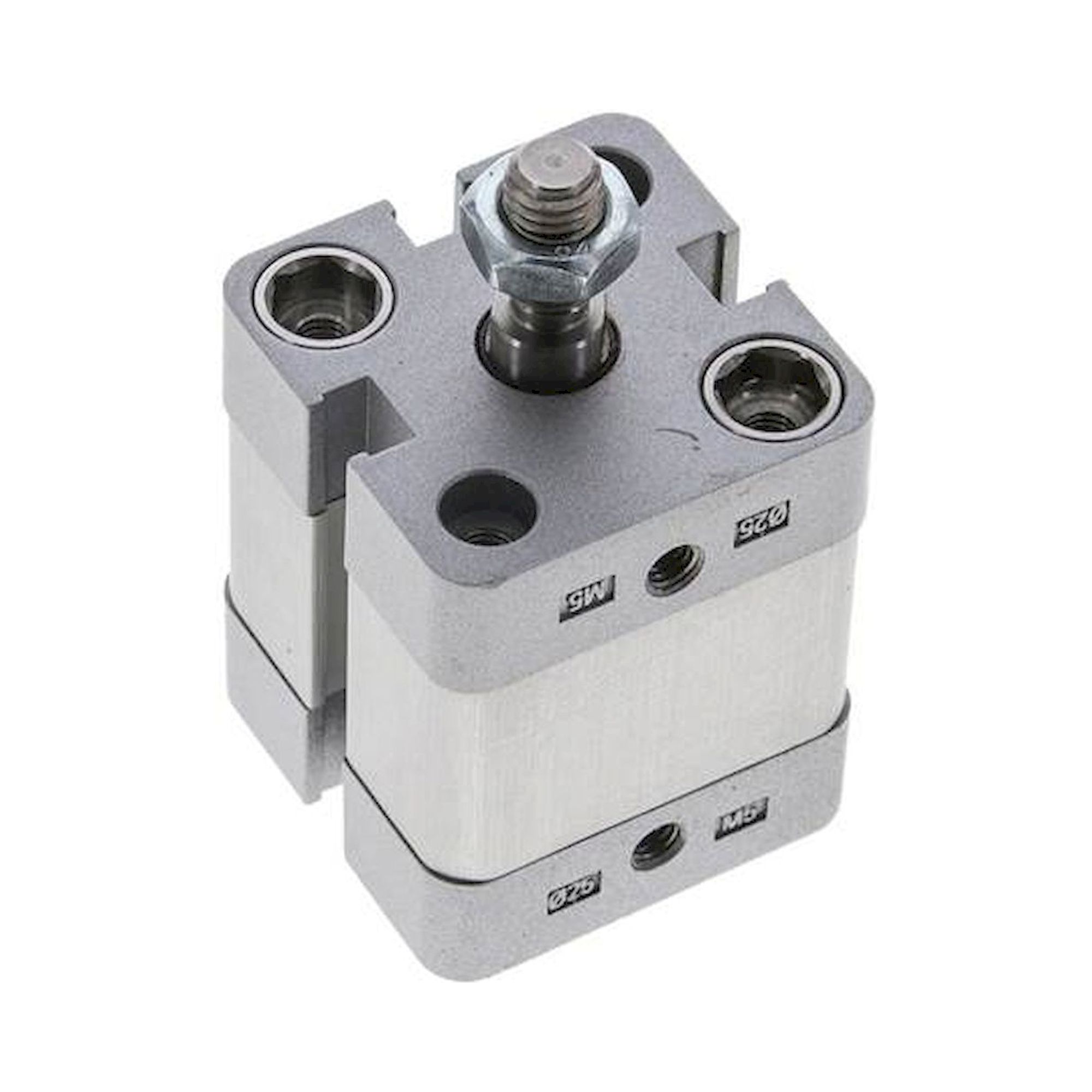 Airtec NAE 25/10-AG. ISO 21287-Zylinder, einfachw., Kolben 25mm, Hub 10mm