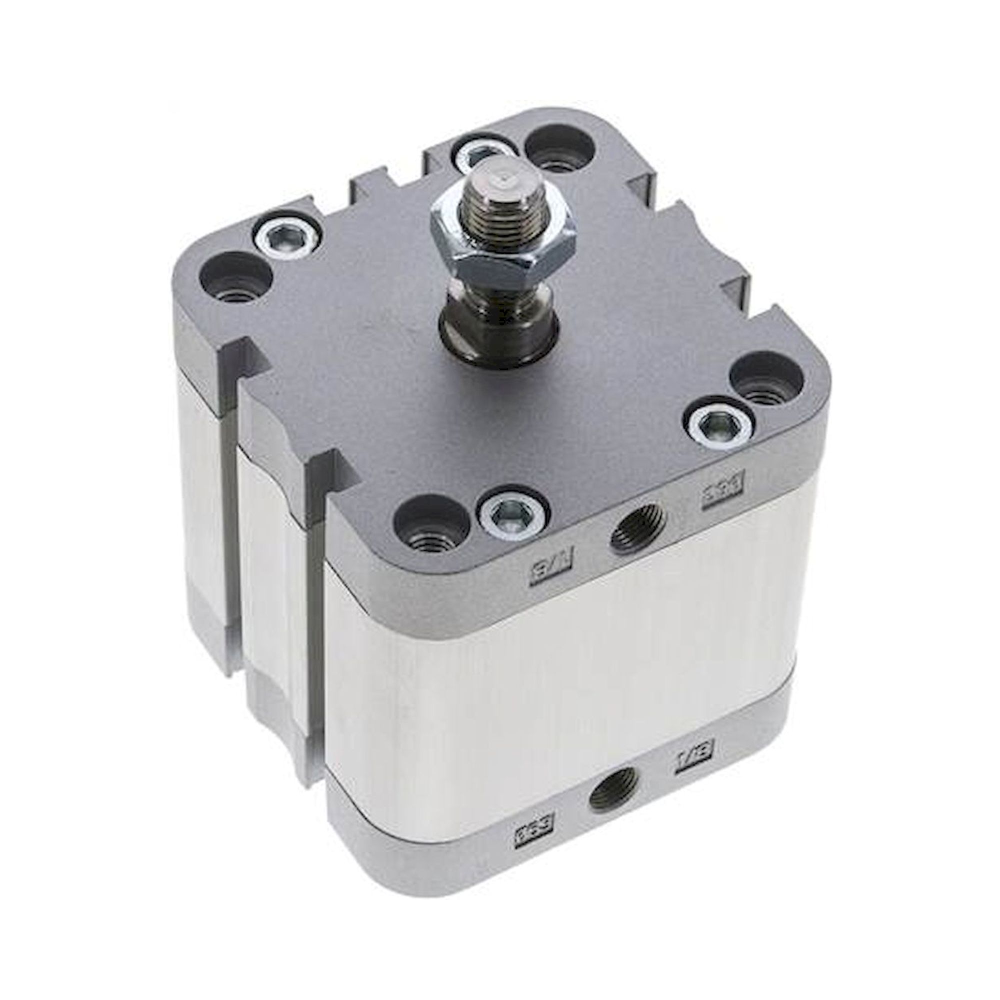 Airtec NAE 63/25-AG. ISO 21287-Zylinder, einfachw., Kolben 63mm, Hub 25mm