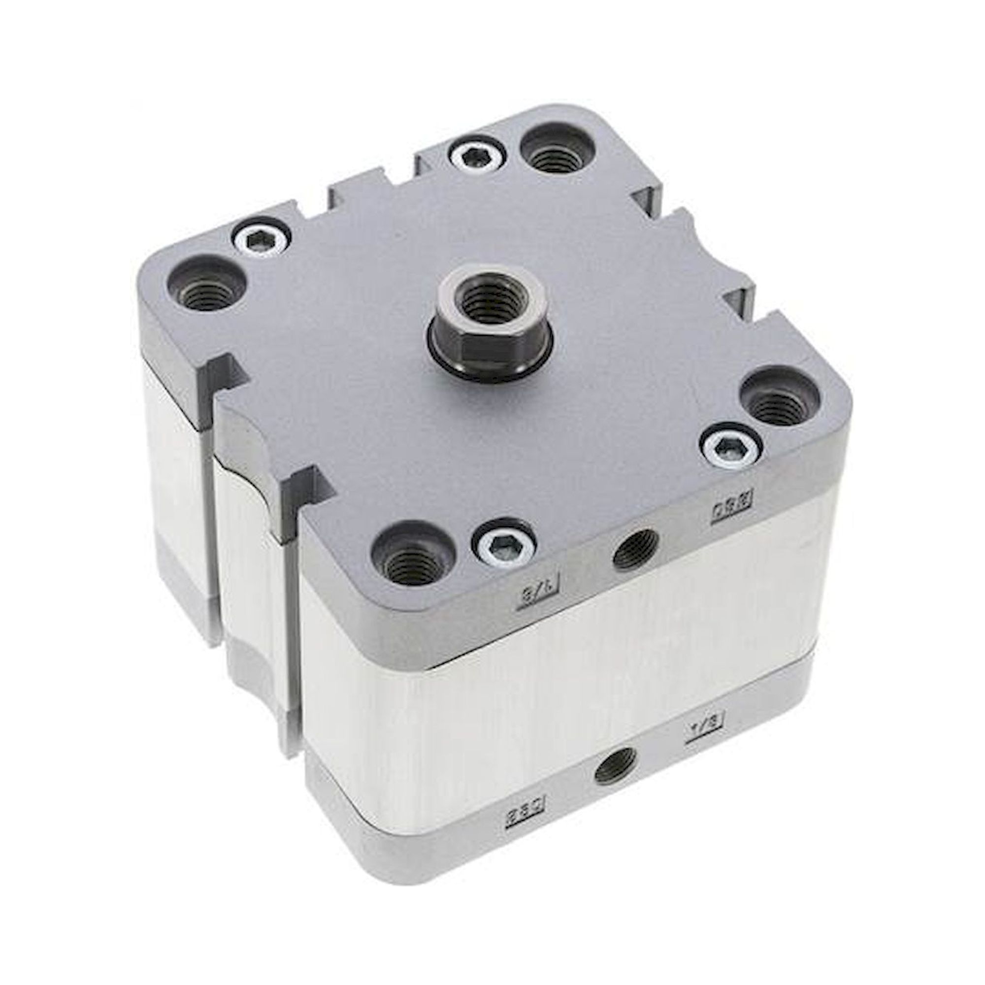 Airtec NAE 80/20. ISO 21287-Zylinder, einfachw., Kolben 80mm, Hub 20mm