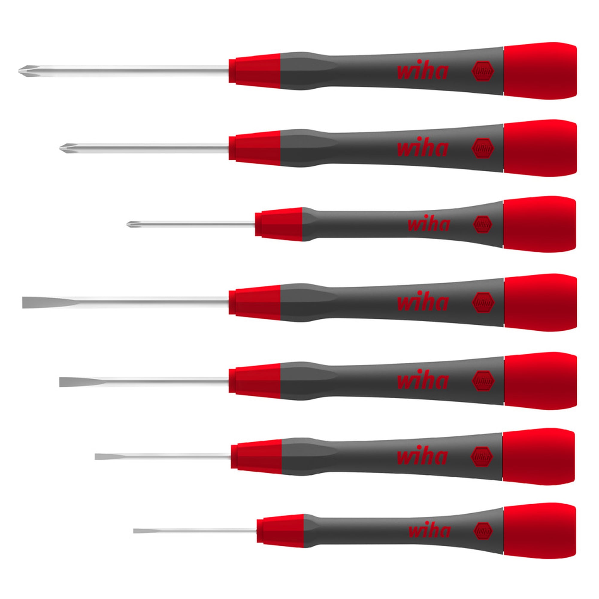 Feinschraubendreher Set PicoFinish Schlitz und Phillips 7-tlg. - Wiha 42991