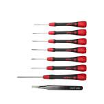 Wiha Fine screwdriver set PicoFinish 8-pcs. mixed, including tweezers for iPhone/Apple devices (42995)