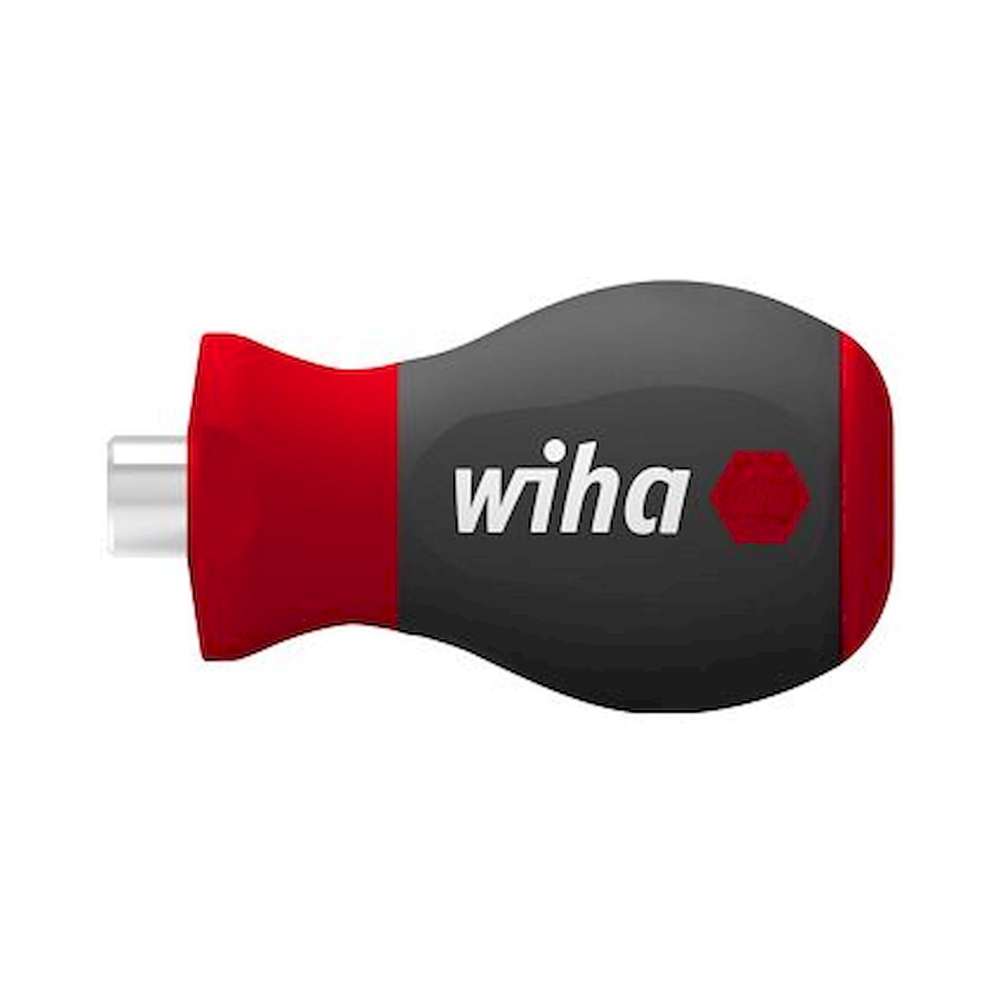 Wiha Screwdriver with bit holder magnetic Stubby, 1/4" (29463)