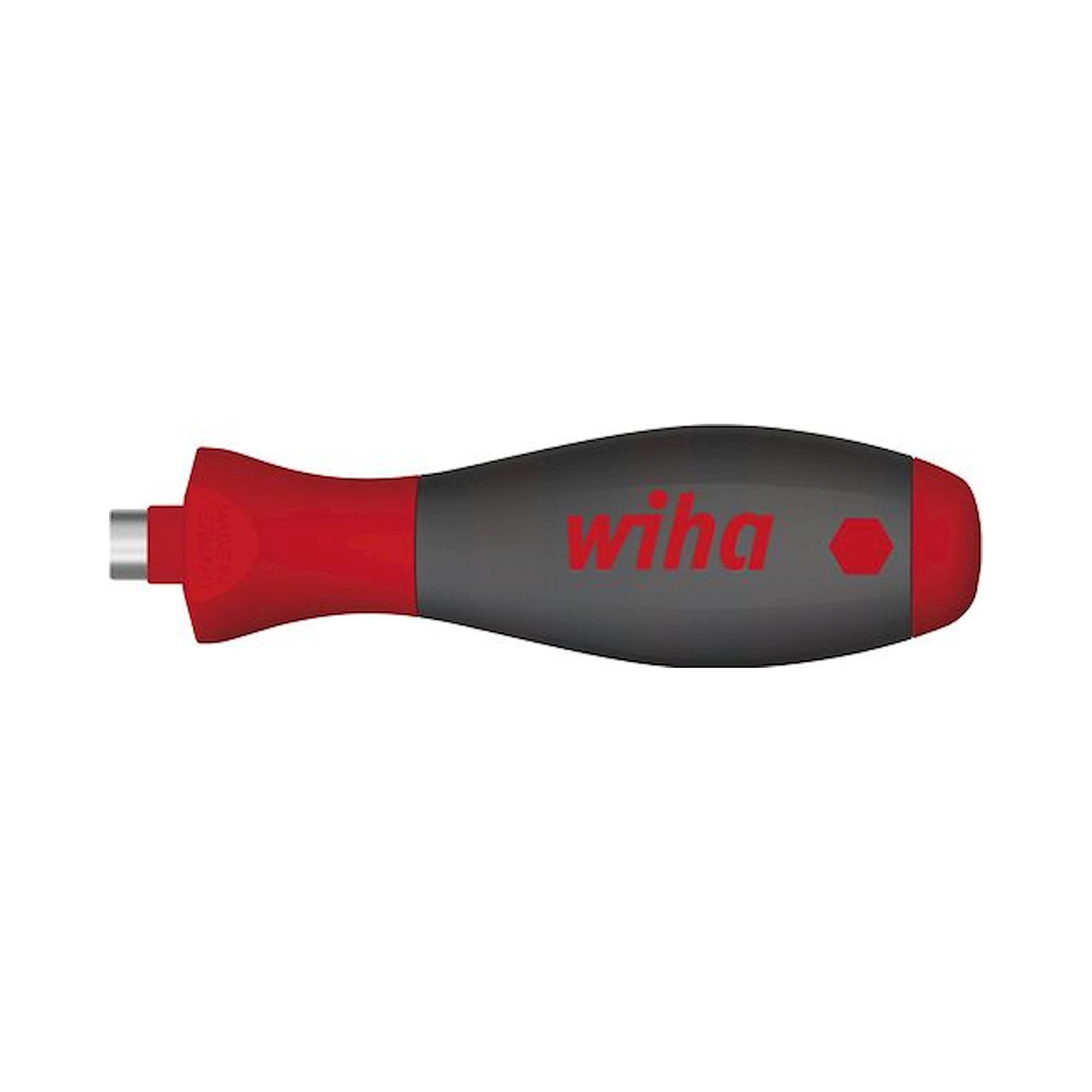 Wiha Screwdriver with bit holder SoftFinish magnetic 1/4" (32160)