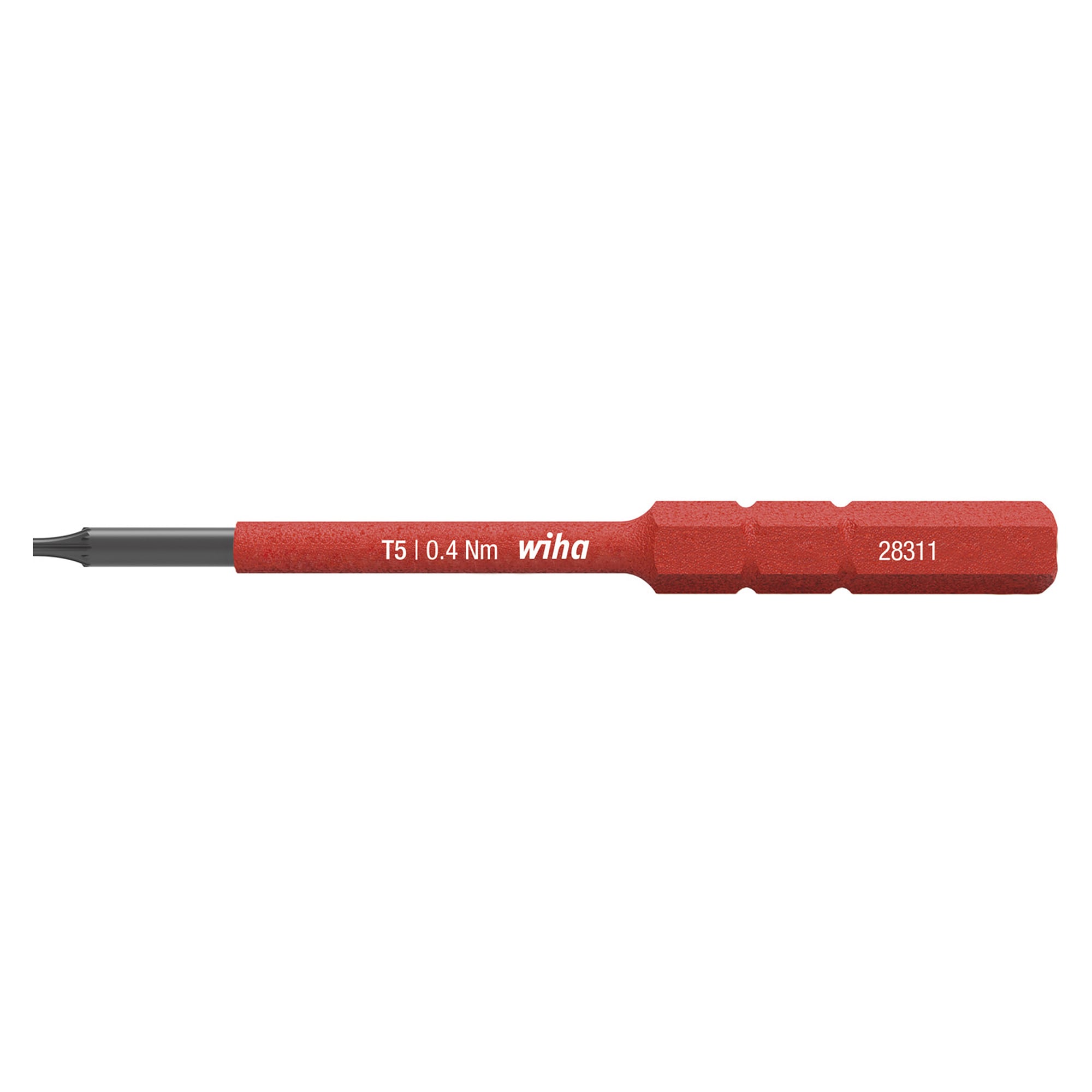 slimBit electric TORX T5 x 75 mm VDE isoliert - Wiha 43140