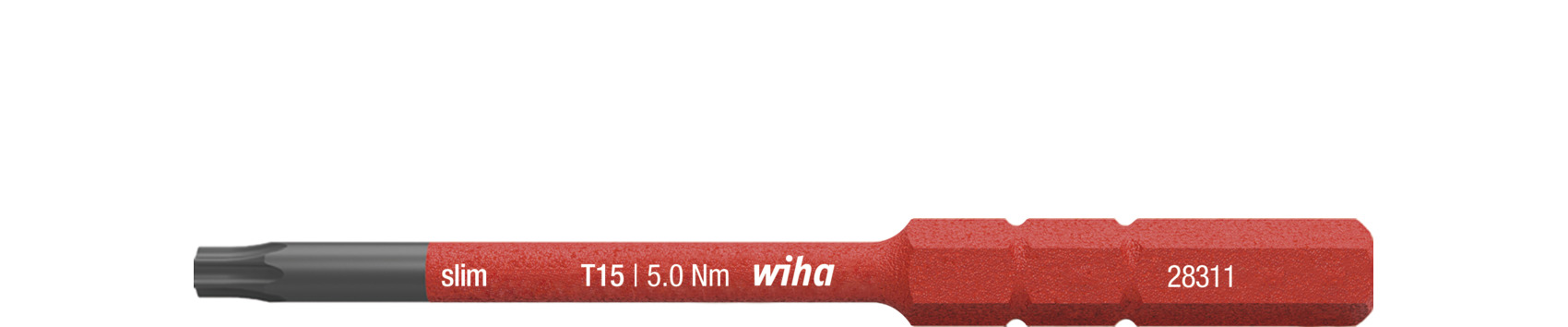 slimBit electric TORX T15 x 75 mm, VDE-certified - Wiha 35508