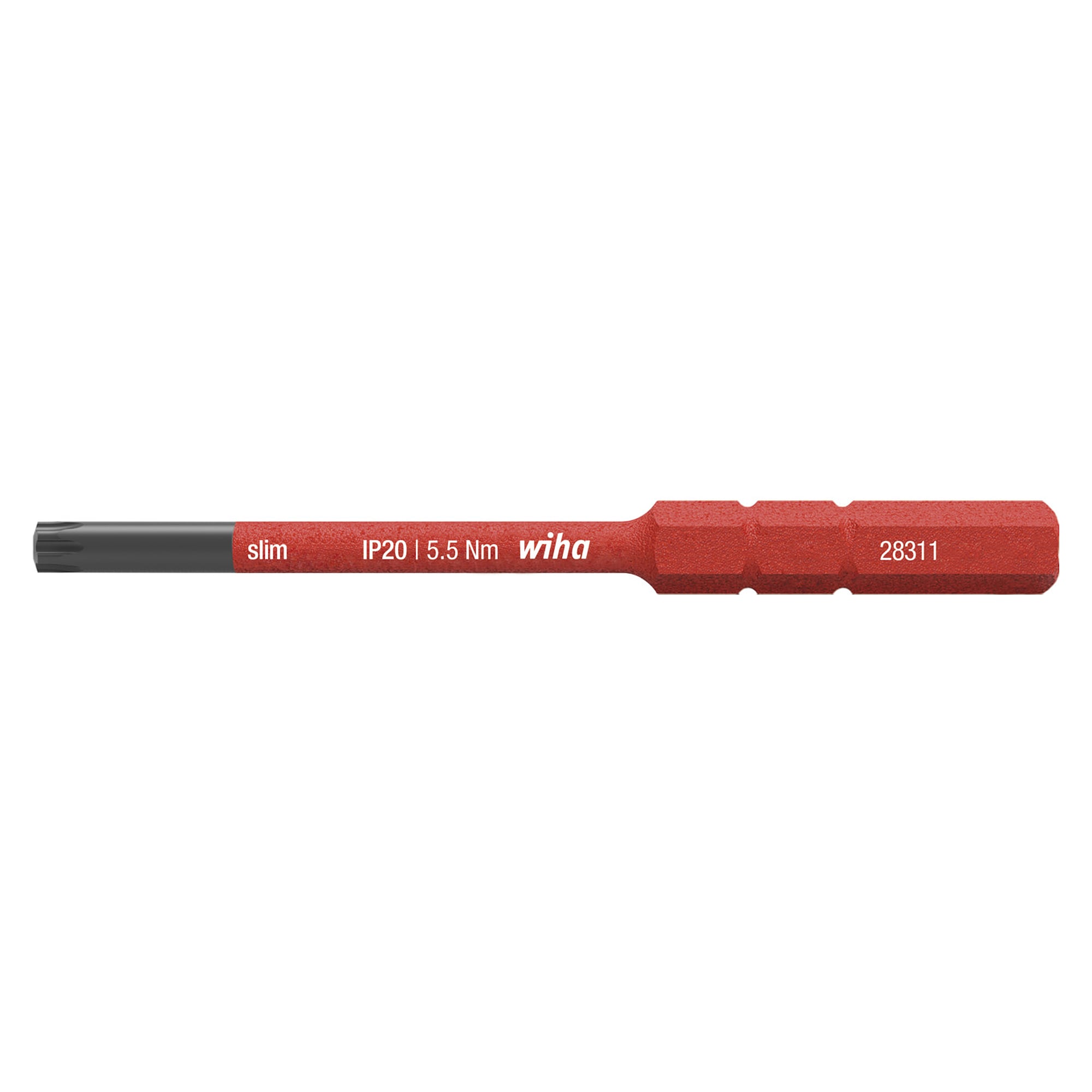 slimBit electric TORX PLUS® 20IP x 75 mm, VDE-isoliert - Wiha 43150