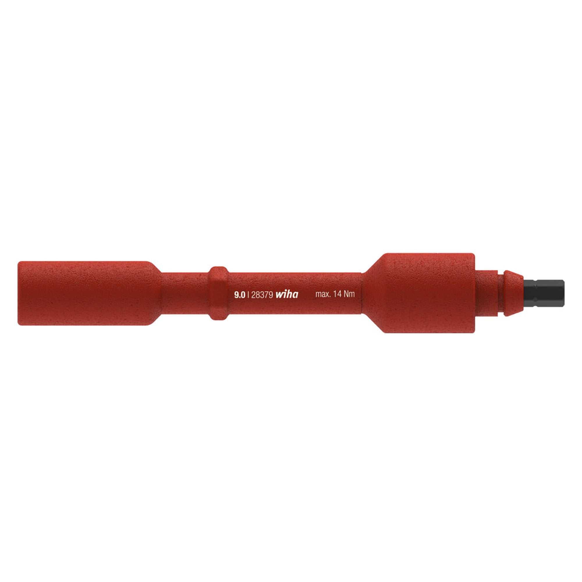 Interchangeable Electric Blade Hex Nut Driver 9.0 mm, 136 mm, max. 14 Nm - Wiha 38927