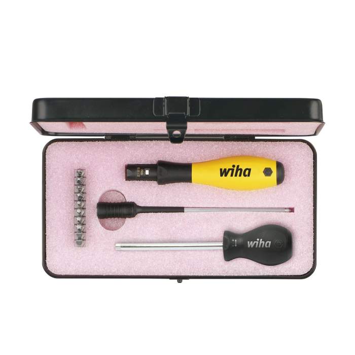 Buy Wiha Torque screwdriver set TorqueVario-S ESD 0,4-1,0 Nm...