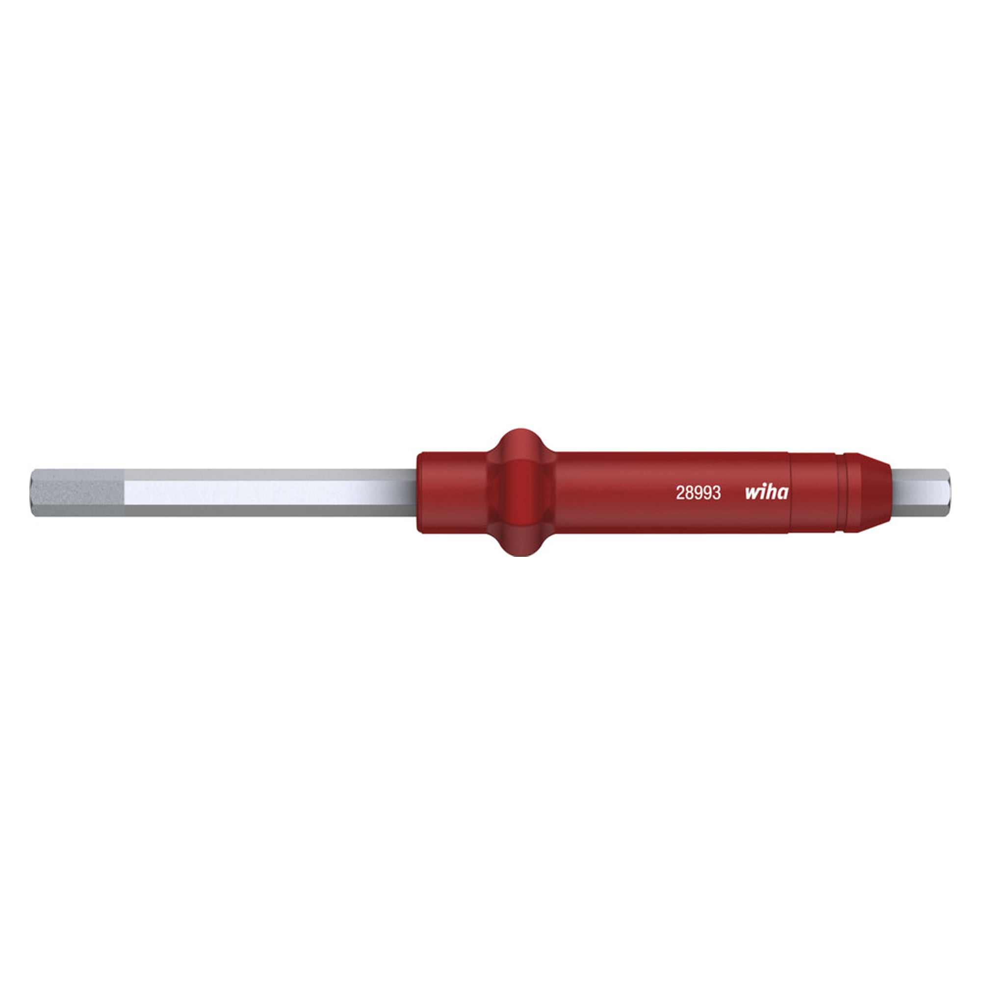 Interchangeable Hex Blade 5.0 mm x 130 mm for Torque Screwdriver with T-handle - Wiha 28748