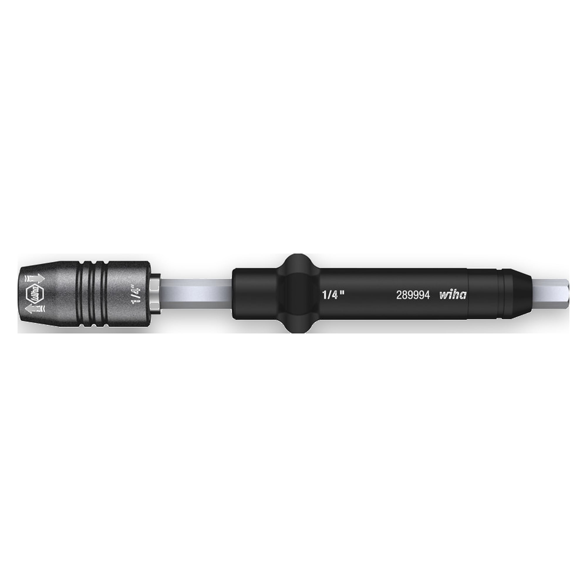 Bithalter 1/4" x 125 mm für Drehmoment-Schraubendreher mit Quergriff - Wiha 28758