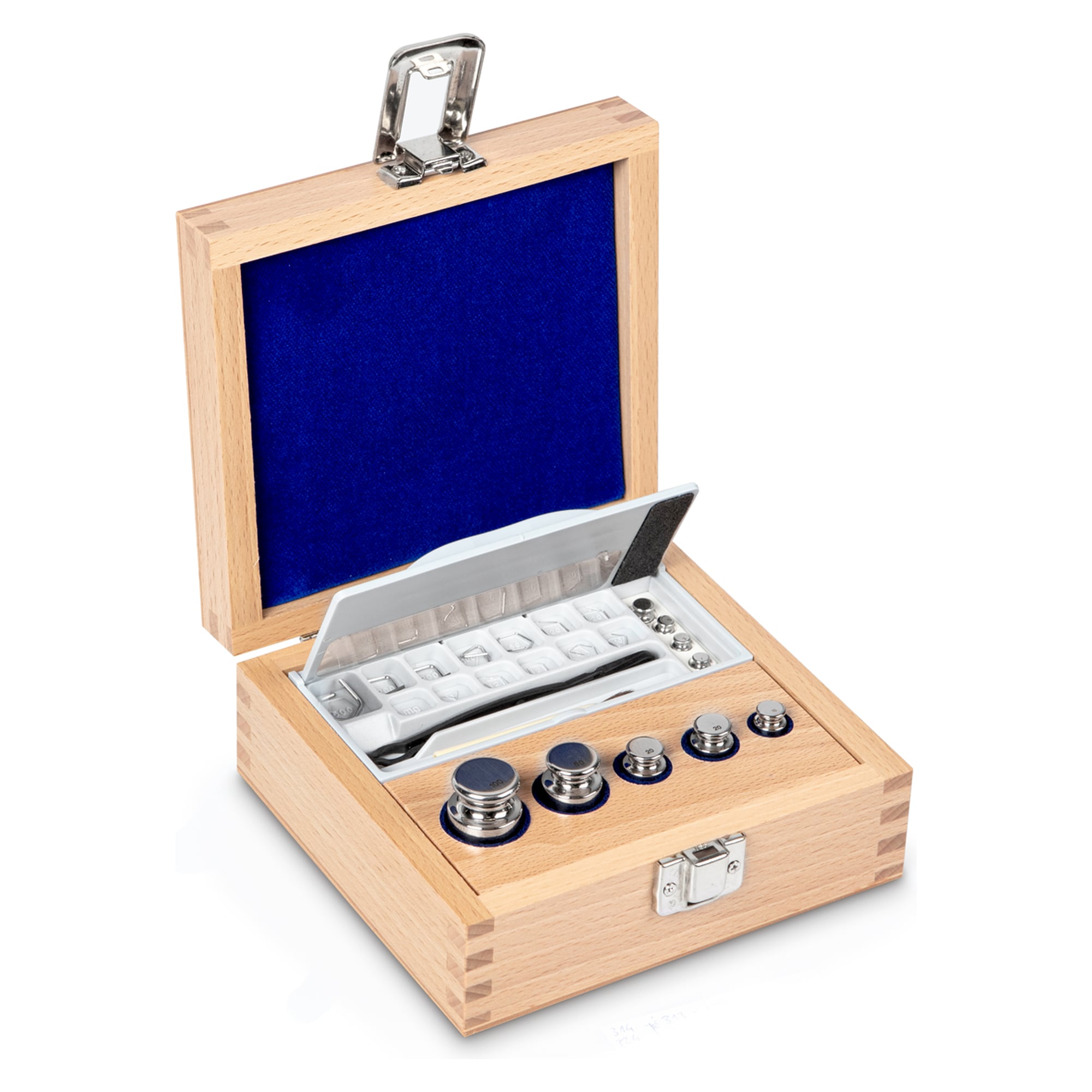 Gewichtsatz OIML E1 1 mg - 100 g Edelstahl - KERN 303-03