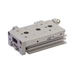 SMC MXS16-125. MXS, Pneumatische Schlitteneinheit, Kreuzrollenführung