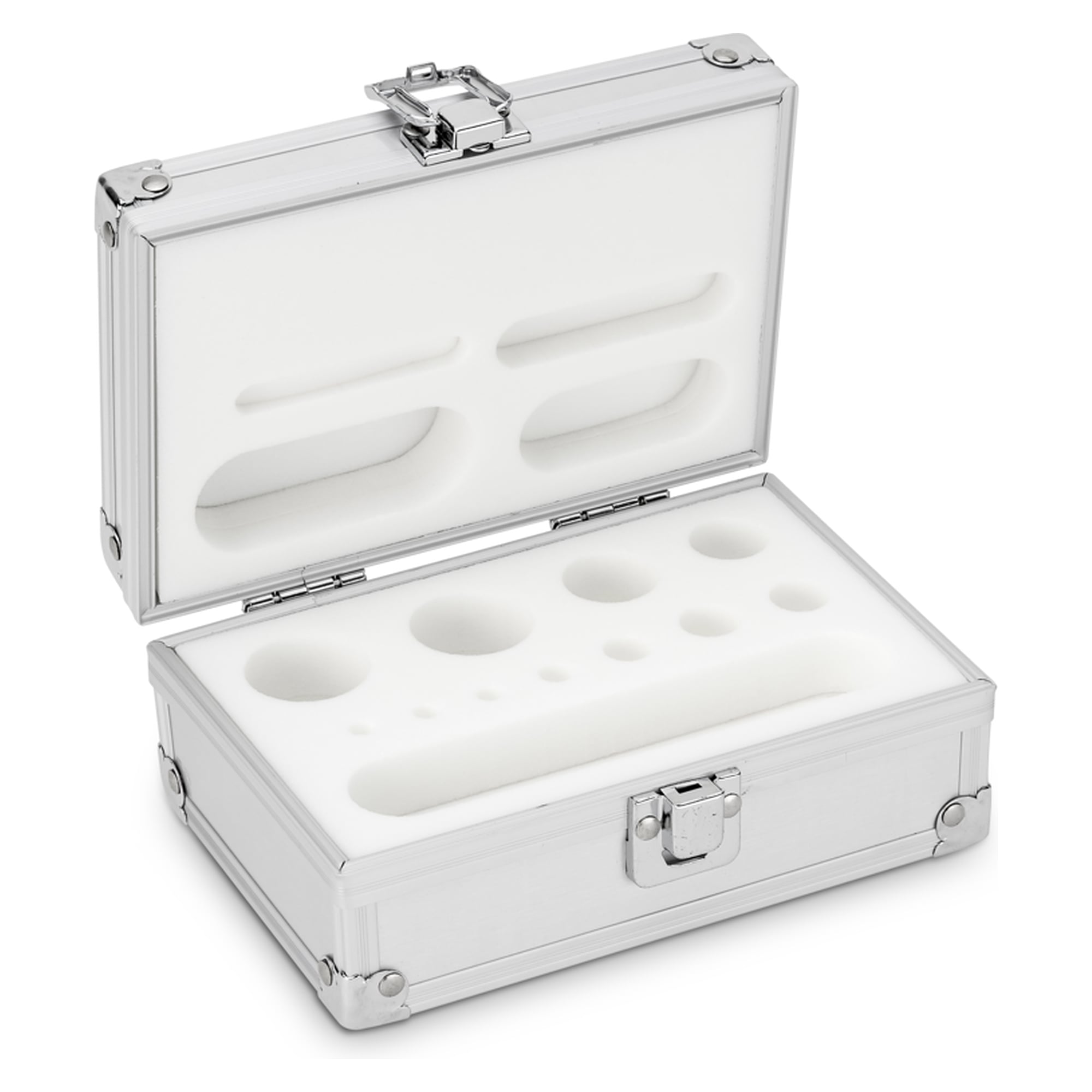 Aluminiumgeschütztes Etui für Gewichtssätze (Knopf/Kompakt, 1 g - 200 g) - KERN 314-040-600