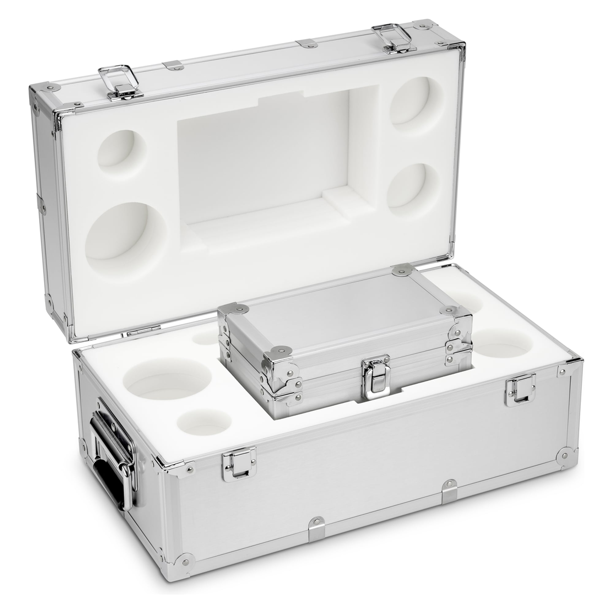 Aluminium-protected case for Weight Sets (Knopf/Kompakt, 1 g - 5 kg) - KERN 314-080-600