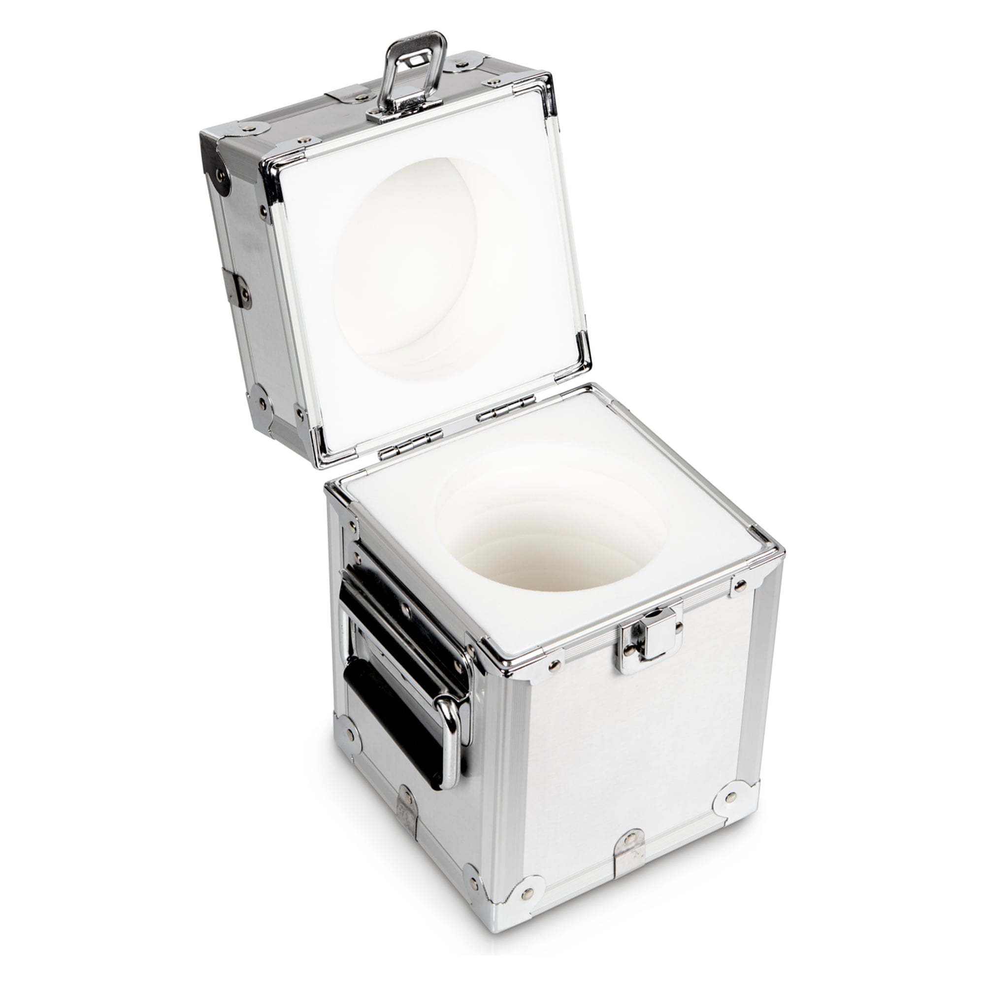 Étui protégé aluminium pour poids individuels (Knopf/Kompakt, 10 kg) - KERN 317-140-600