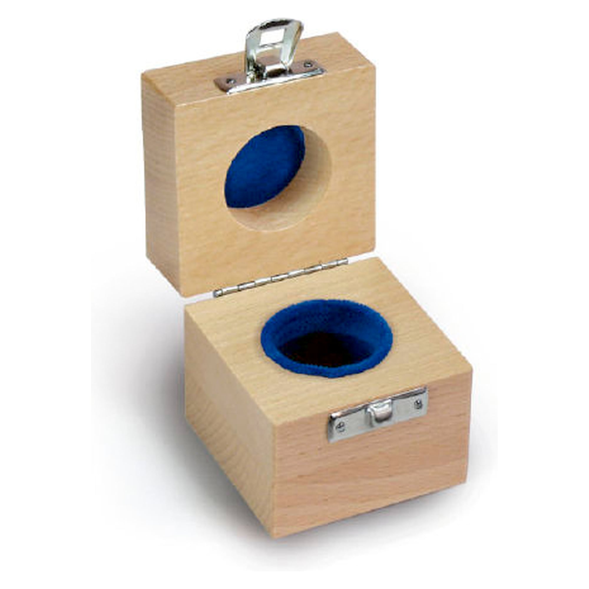 Holz-Etui für Einzelgewichte (Knopf/Kompakt, 50 kg) - KERN 317-160-100