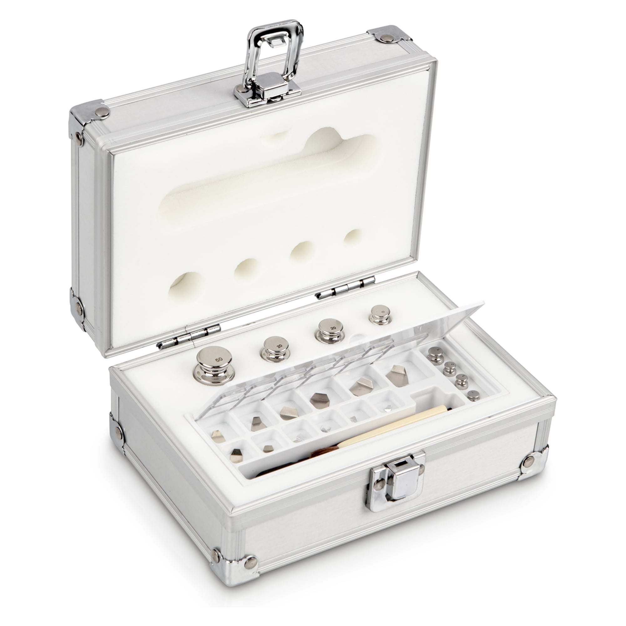 Gewichtsatz OIML F1 1 mg - 50 g Edelstahl poliert - KERN 323-026