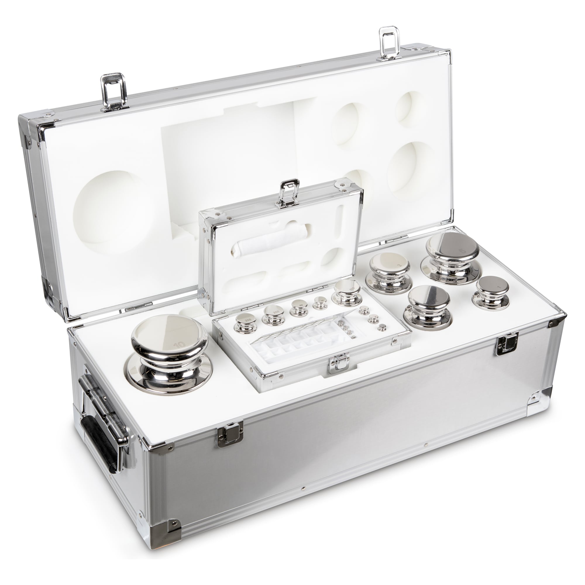 Gewichtsatz OIML F1 1 g - 10 kg Edelstahl poliert - KERN 324-096