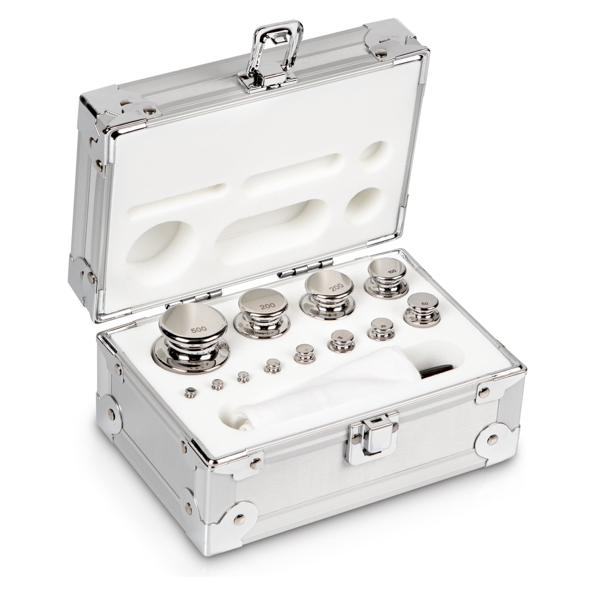 Gewichtsatz OIML F1 1 g - 500 g Edelstahl poliert - KERN 326-056