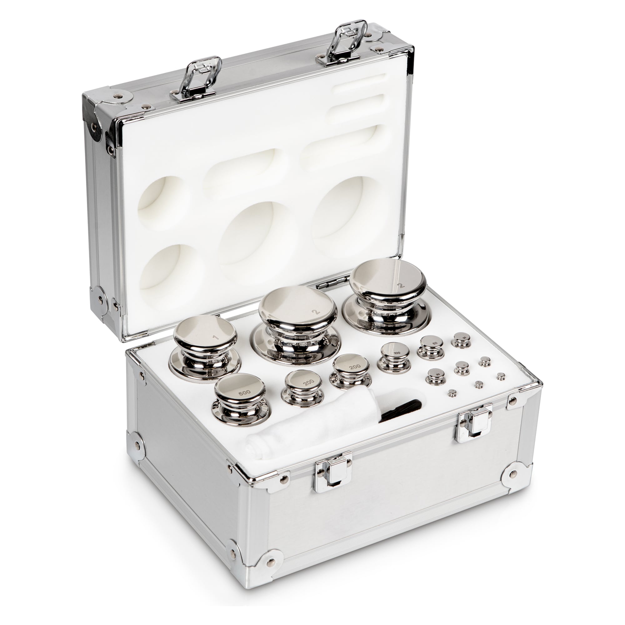 Gewichtsatz OIML F1 1 g - 2 kg Edelstahl poliert - KERN 326-076