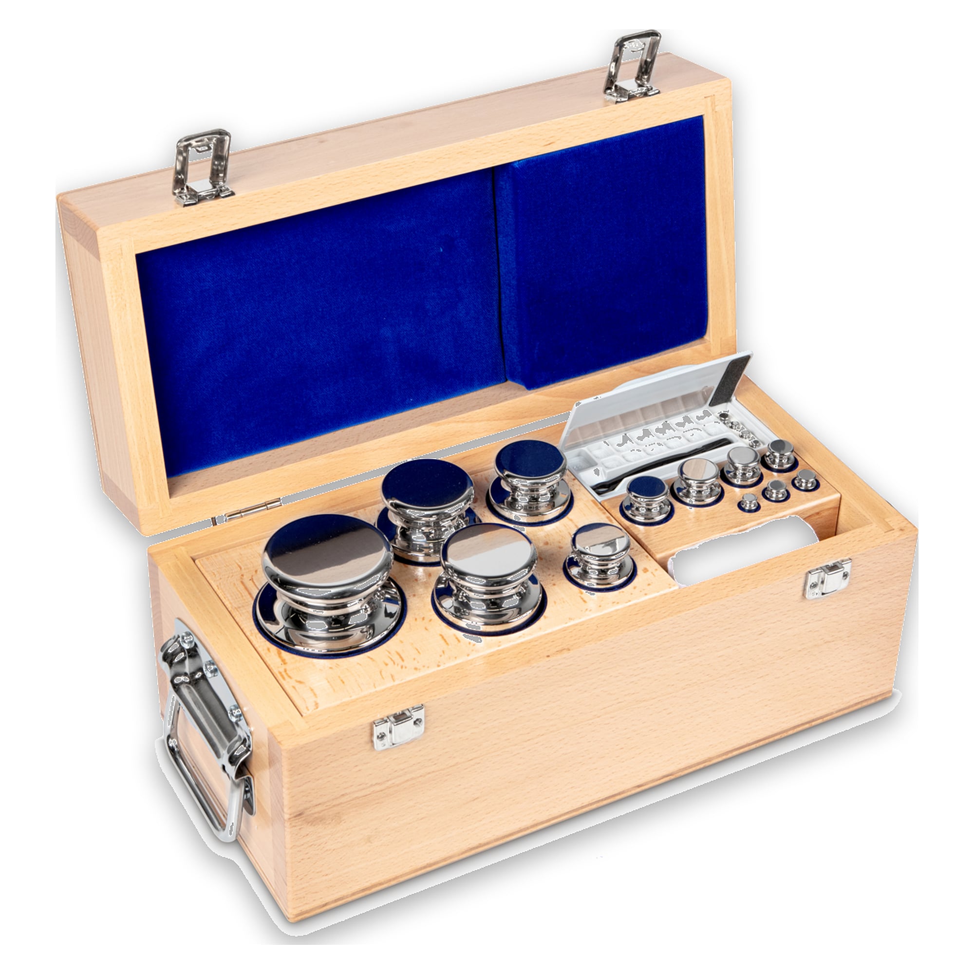 Gewichtsatz OIML F1 1 g - 5 kg Edelstahl poliert - KERN 326-082
