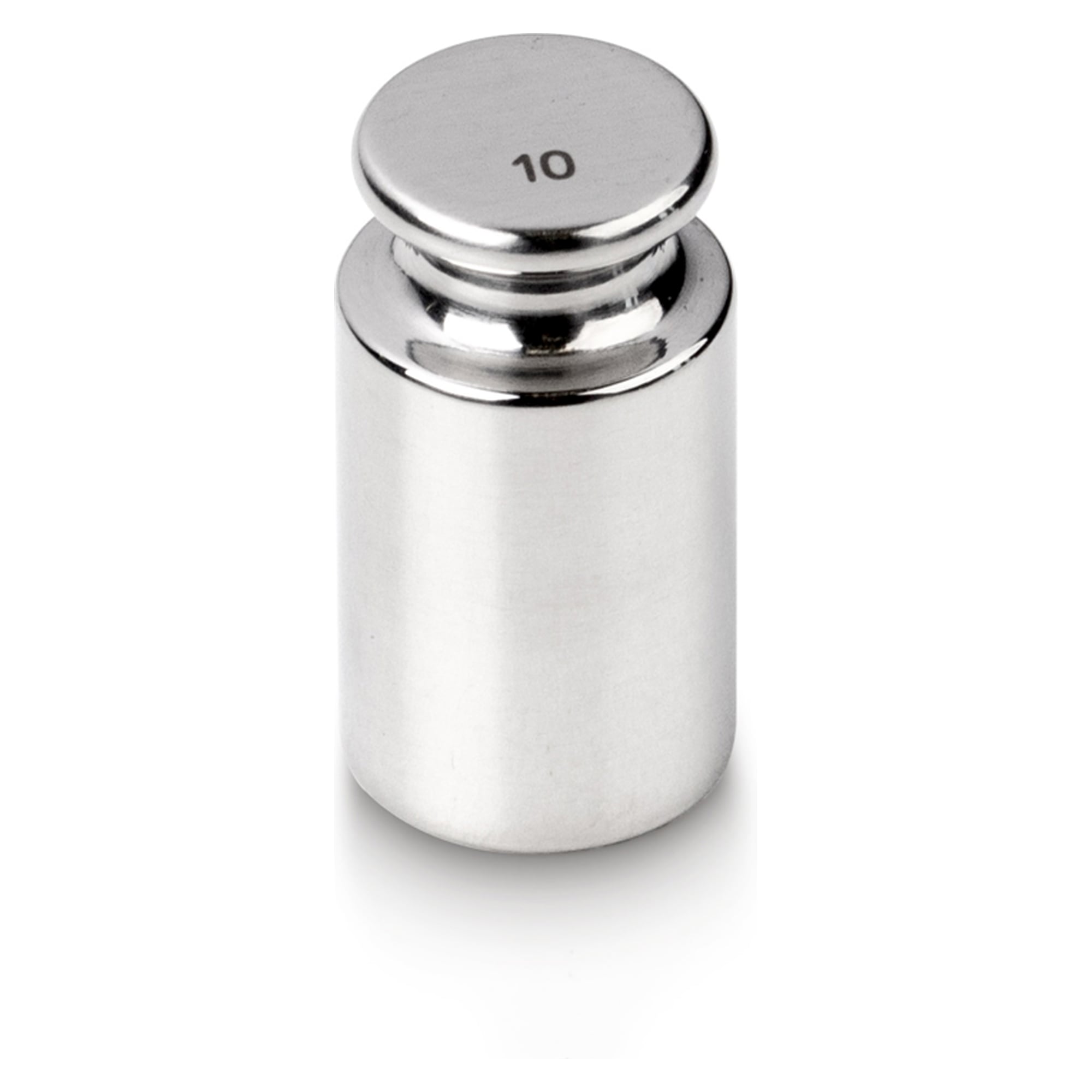 Einzelgewicht OIML F1 10 g Edelstahl poliert - KERN 327-04