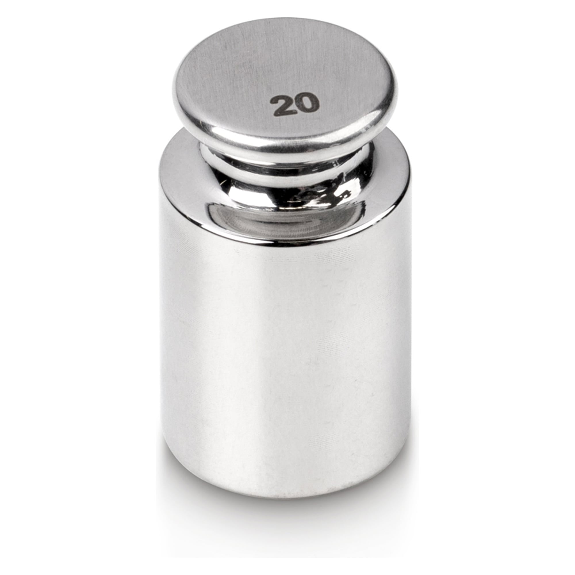Einzelgewicht OIML F1 20 g Edelstahl poliert - KERN 327-05