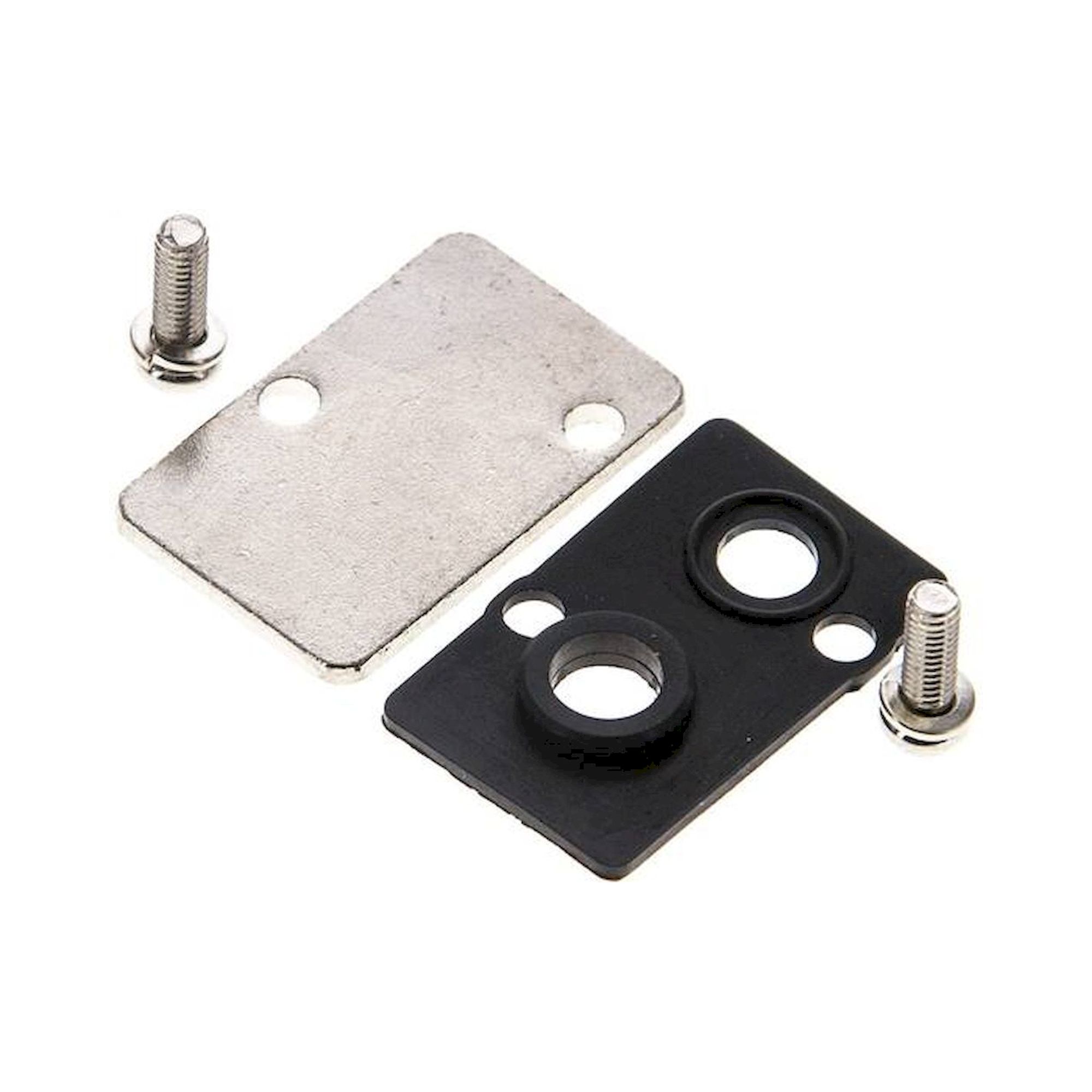 YPC MF1300-BLK. Blindplatte für Reihenleiste MF1300