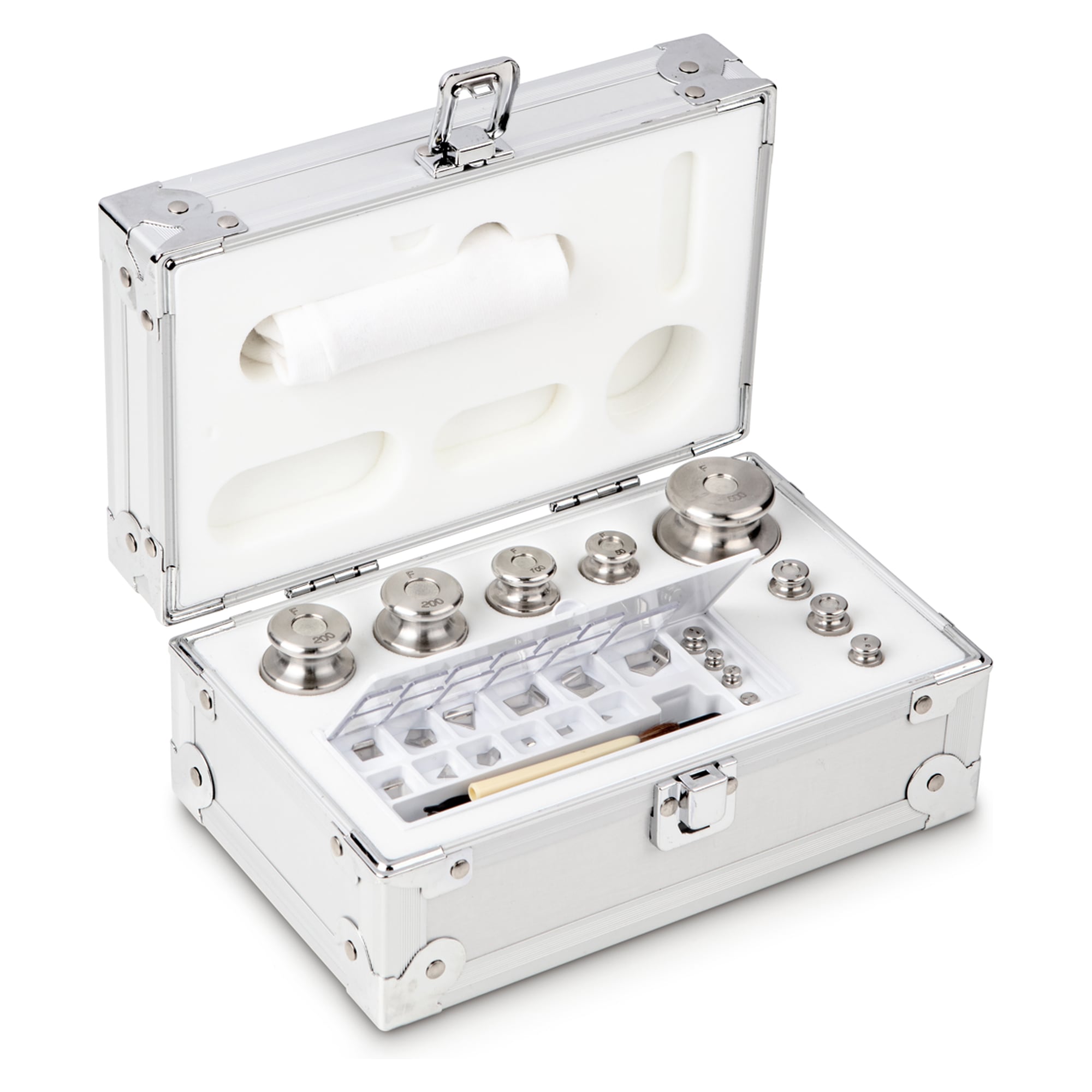 Gewichtsatz OIML F2 1 mg - 500 g Edelstahl feingedreht - KERN 333-056