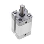 Airtec NXD 20/20-AG. Kompaktzylinder, doppeltwirkend, Kolben 20mm, Hub 20mm