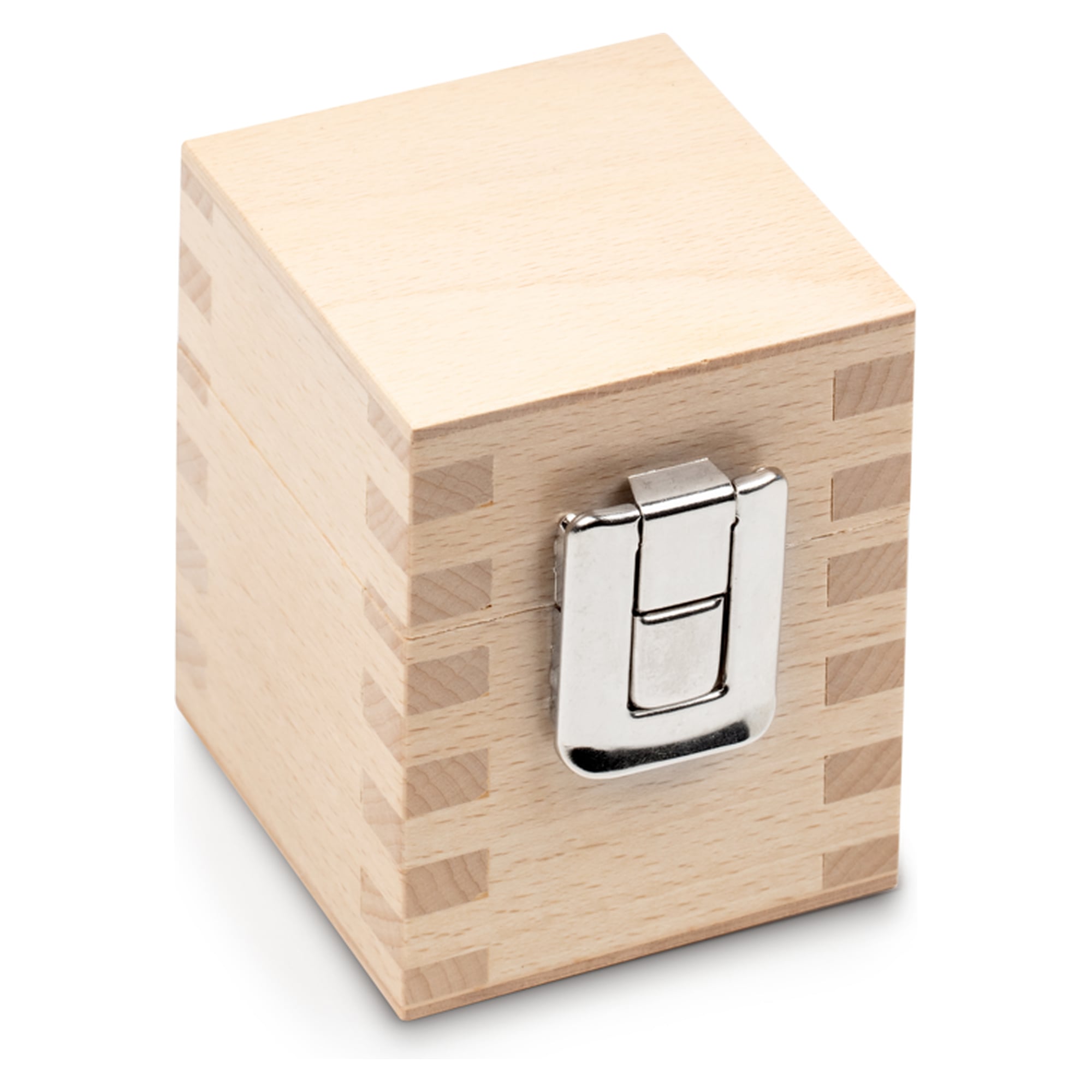 Holz-Etui für Einzelgewichte (Knopf/Kompakt