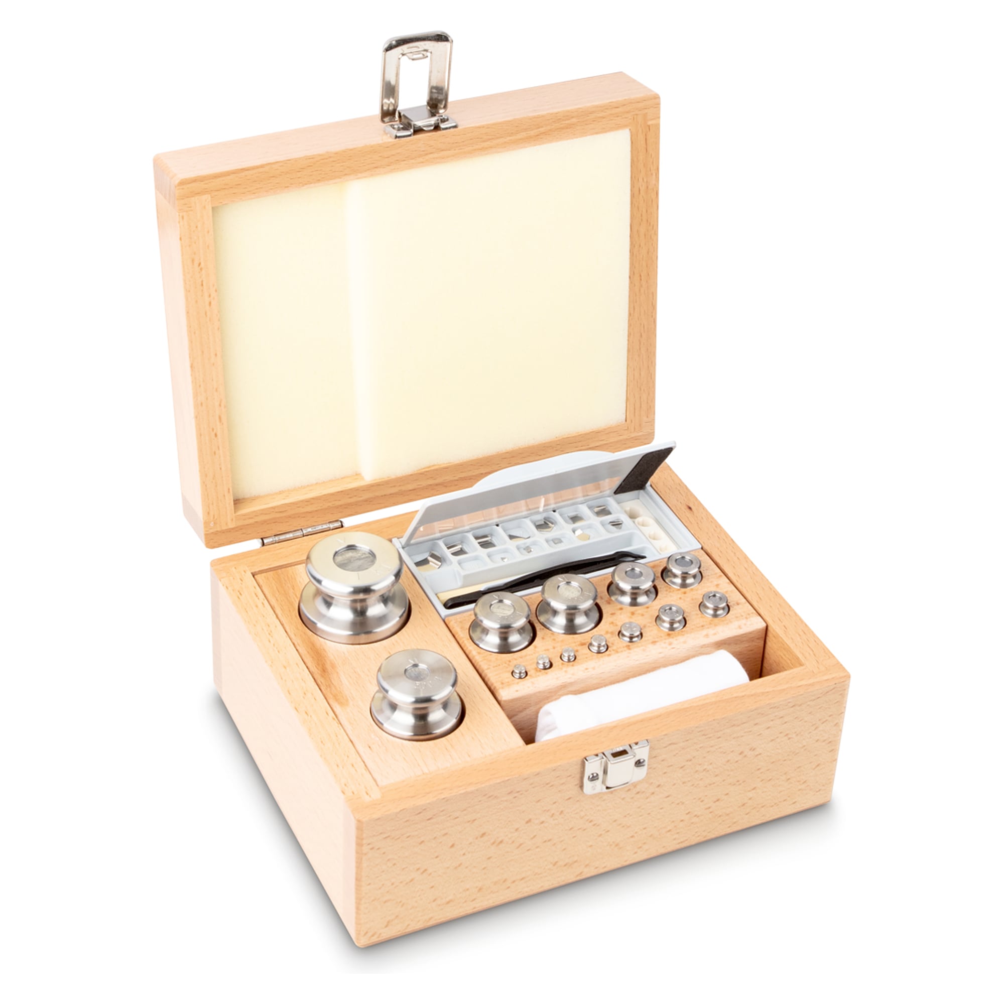 Gewichtsatz OIML M1 1 mg - 1 kg Edelstahl feingedreht - KERN 343-06