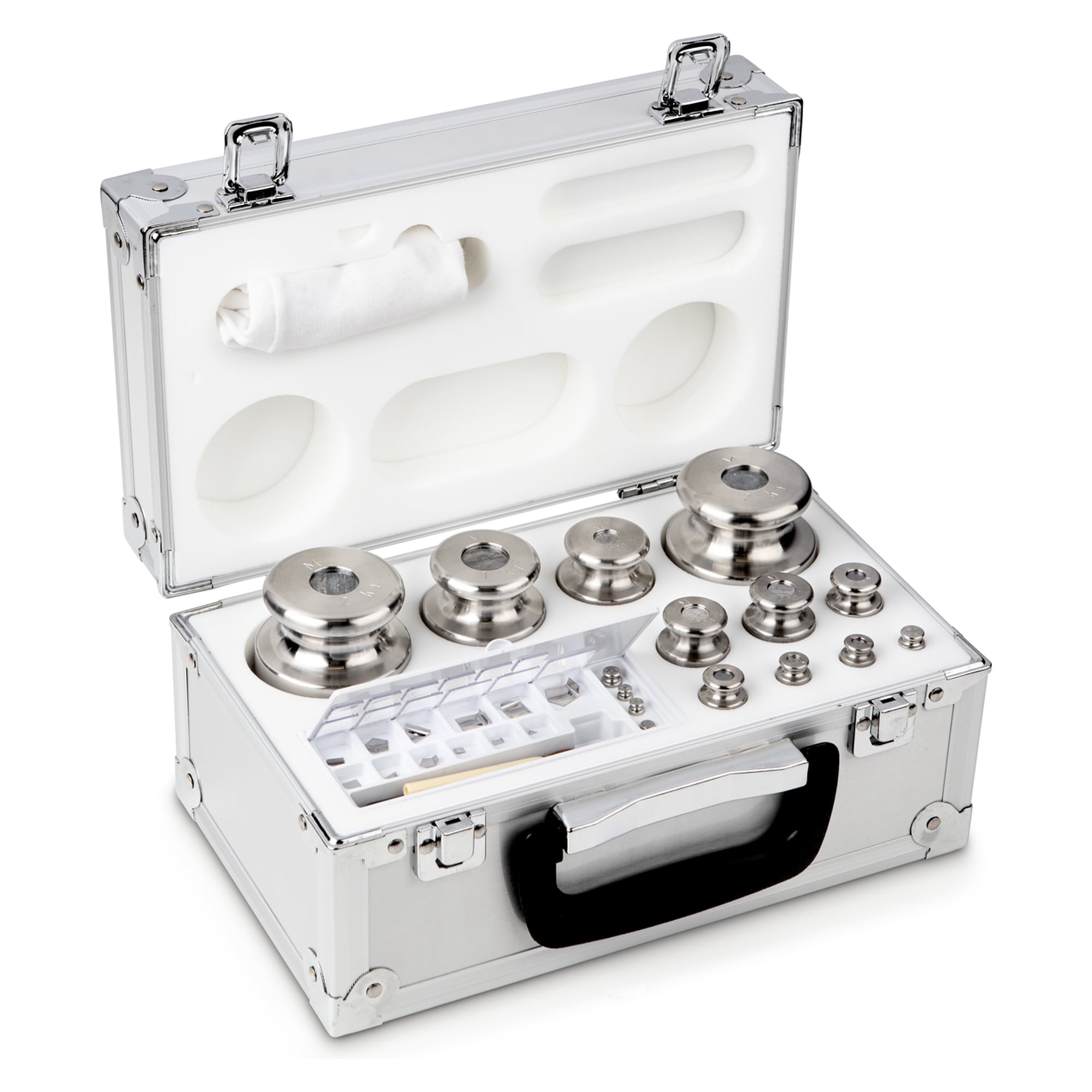 Gewichtsatz OIML M1 1 mg - 2 kg Edelstahl feingedreht - KERN 343-076