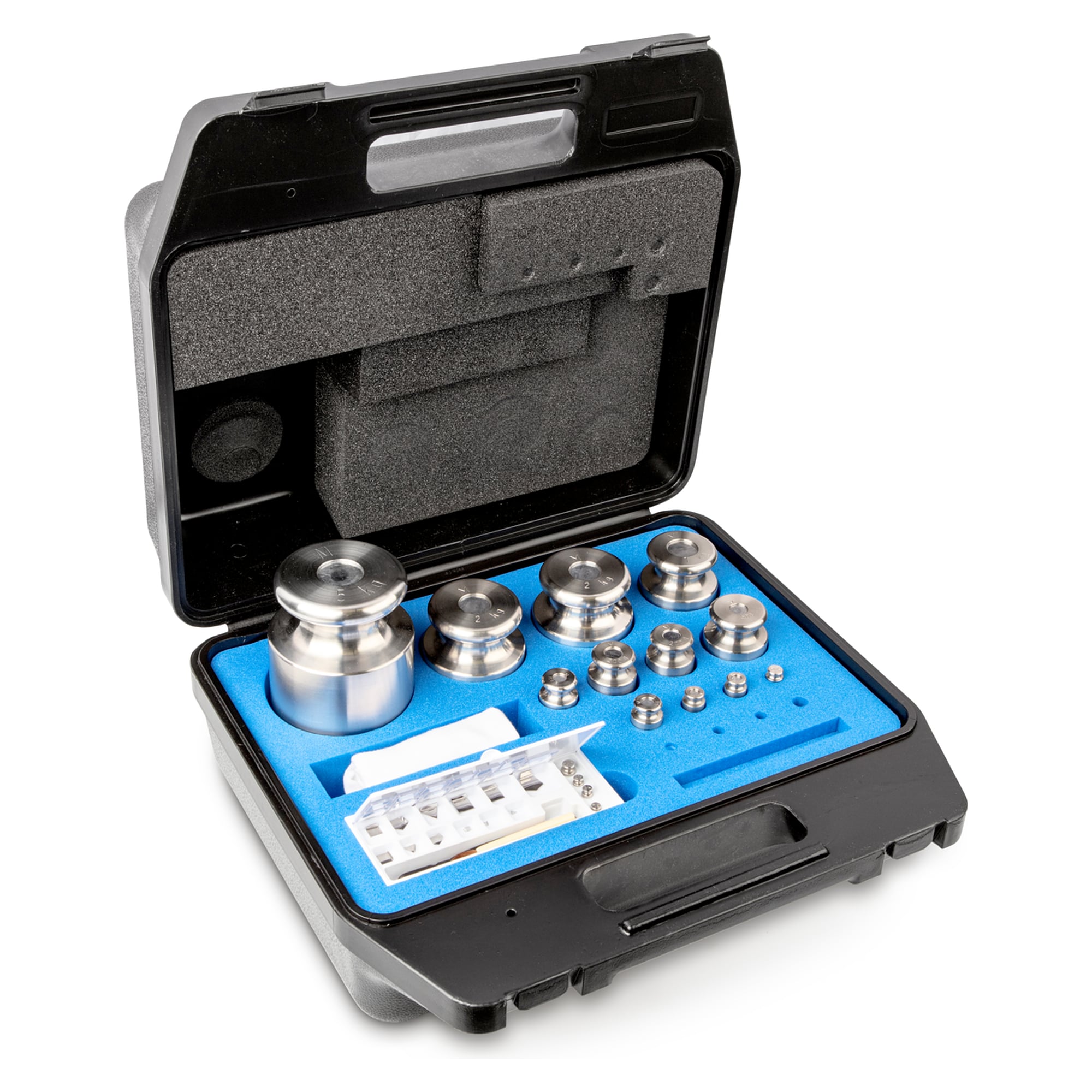 Gewichtsatz OIML M1 1 mg - 5 kg Edelstahl feingedreht - KERN 343-084