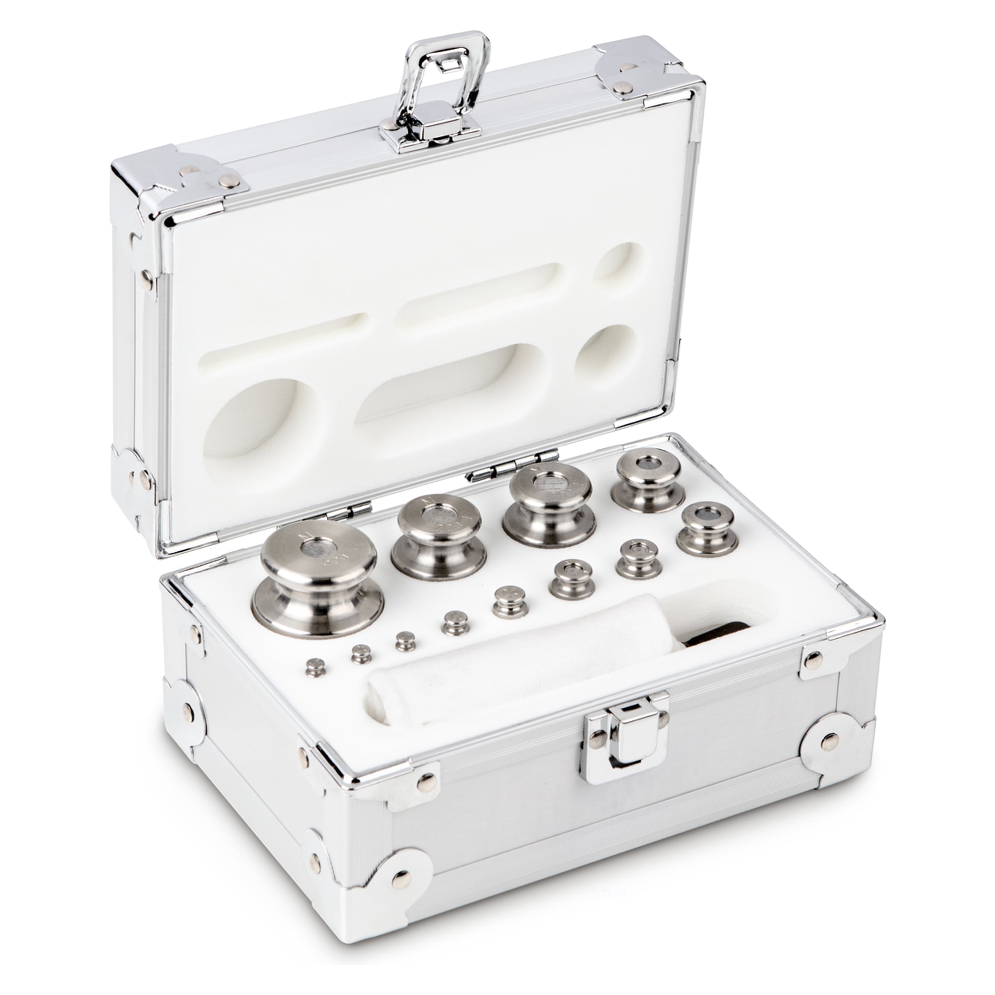 Gewichtsatz OIML M1 1 g - 500 g Edelstahl feingedreht - KERN 344-056