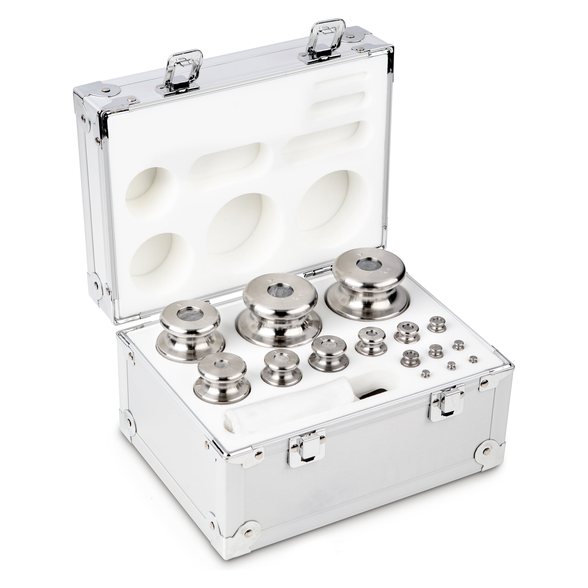 Gewichtsatz OIML M1 1 g - 2 kg Edelstahl feingedreht - KERN 344-076