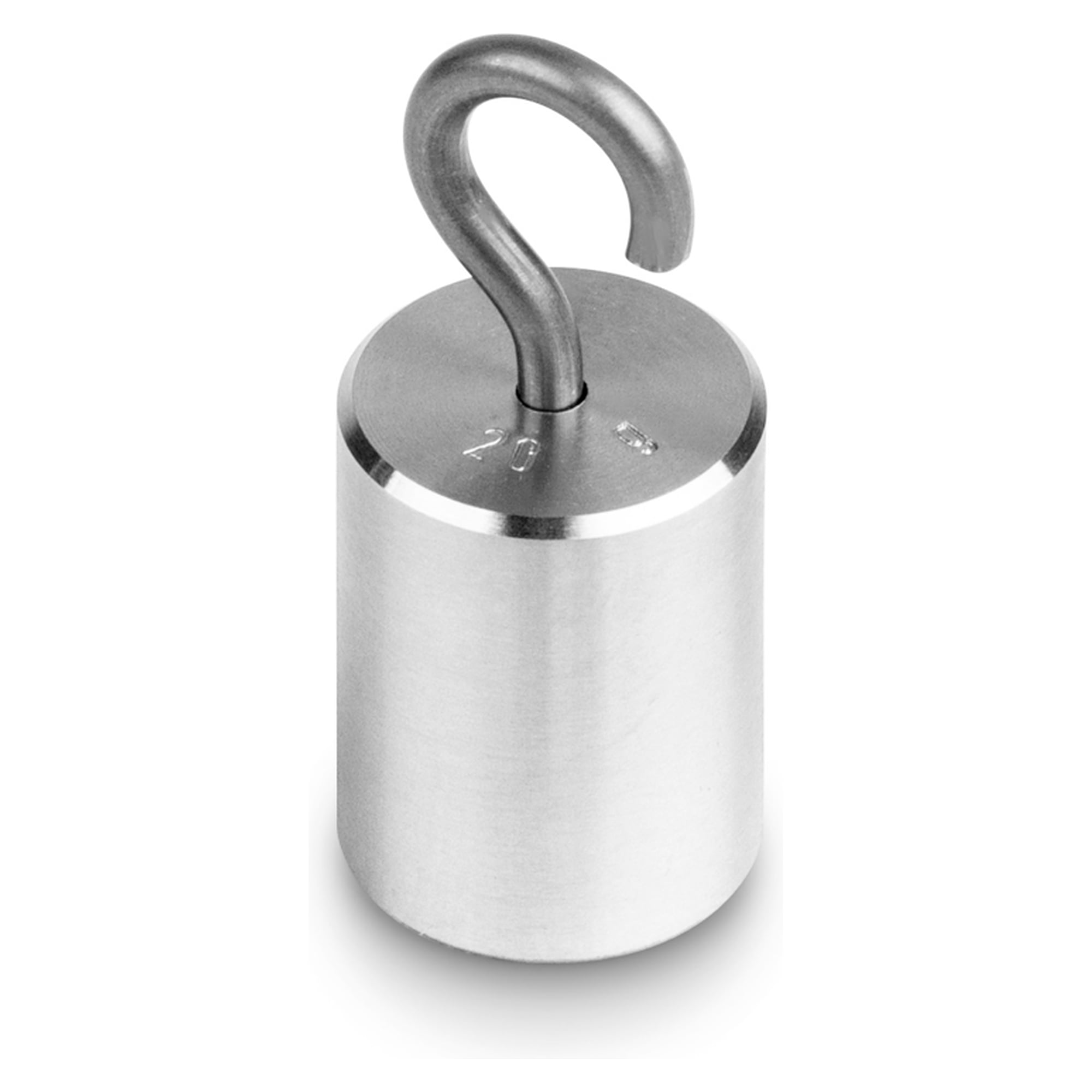 Einzelgewicht OIML M1 20 g Edelstahl feingedreht - KERN 347-056
