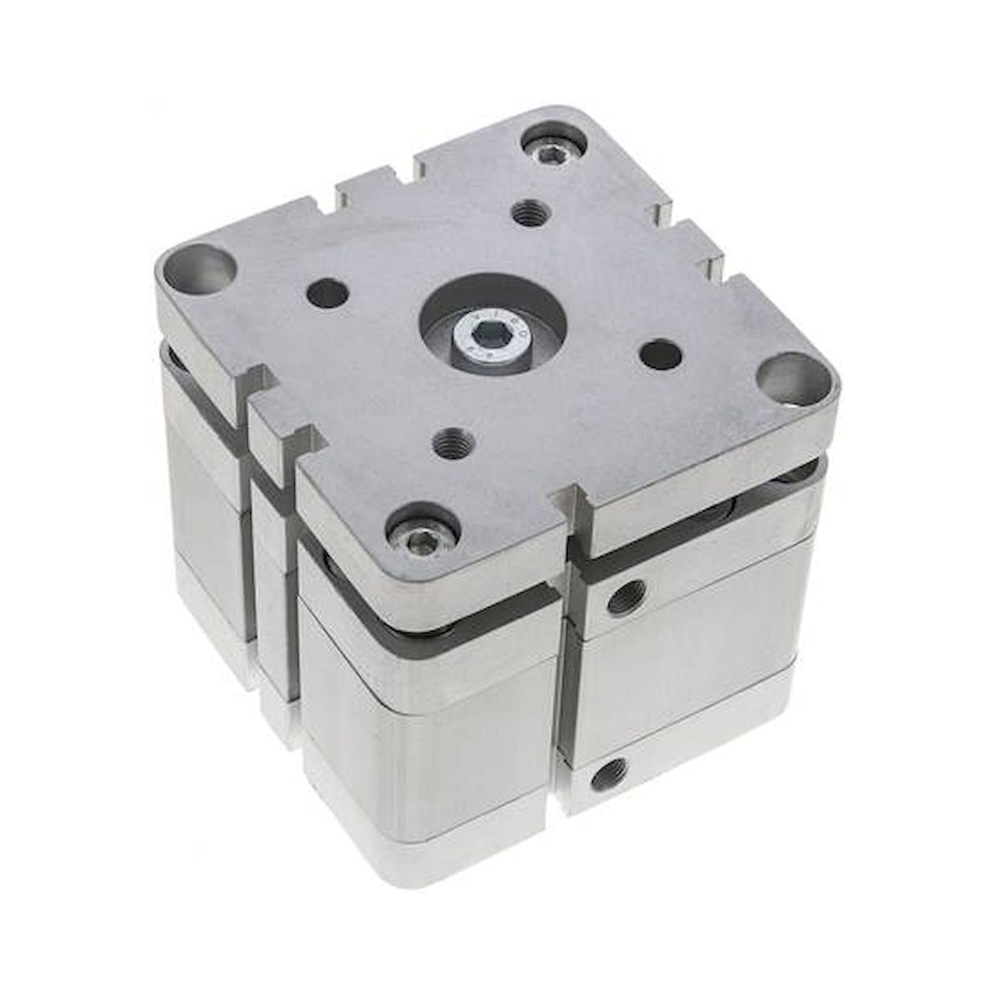 Airtec NXDA 80/15. Kompaktzylinder, doppeltwirkend, Kolben 80mm, Hub 15mm