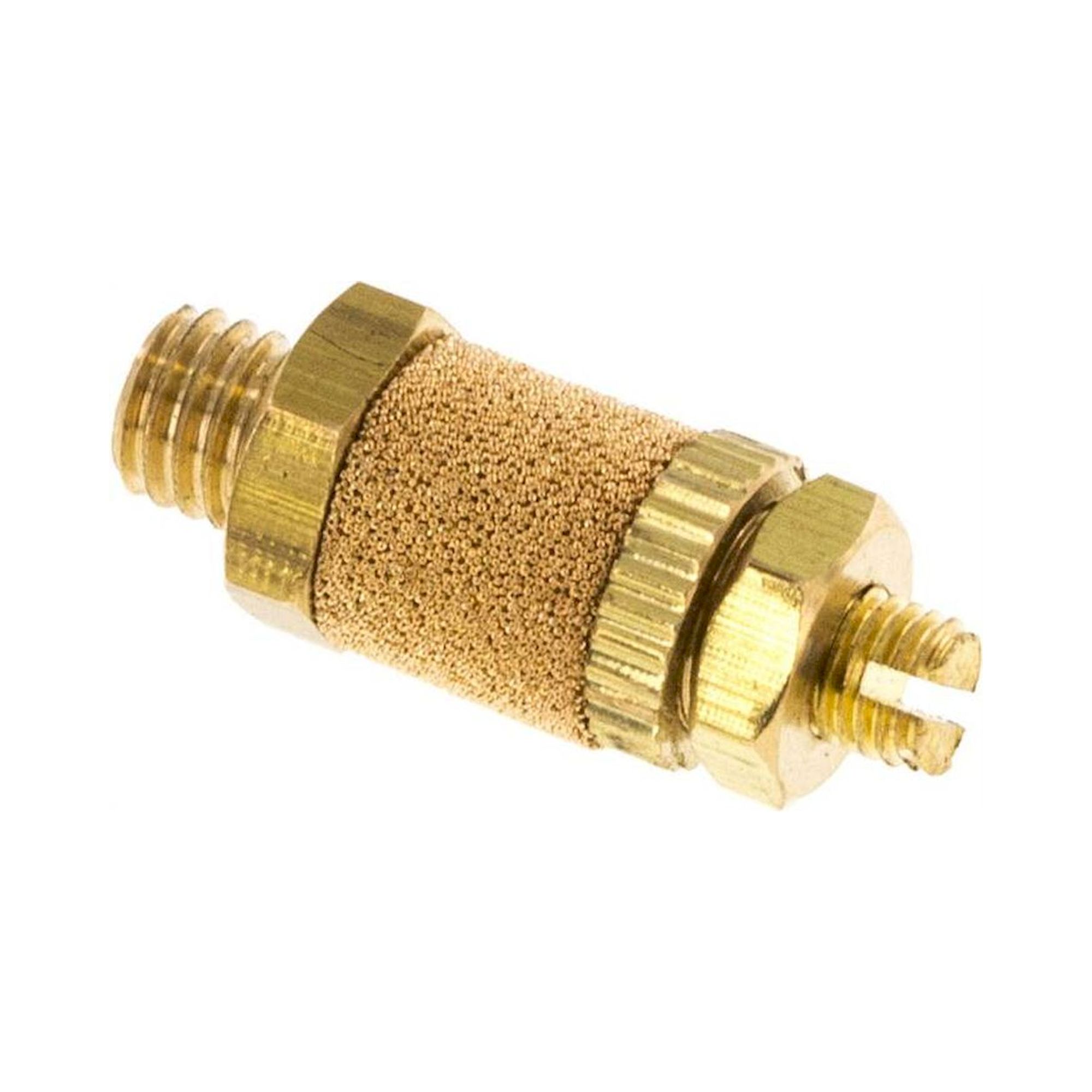 DS 50. Drosselschalldämpfer M 5, Messing