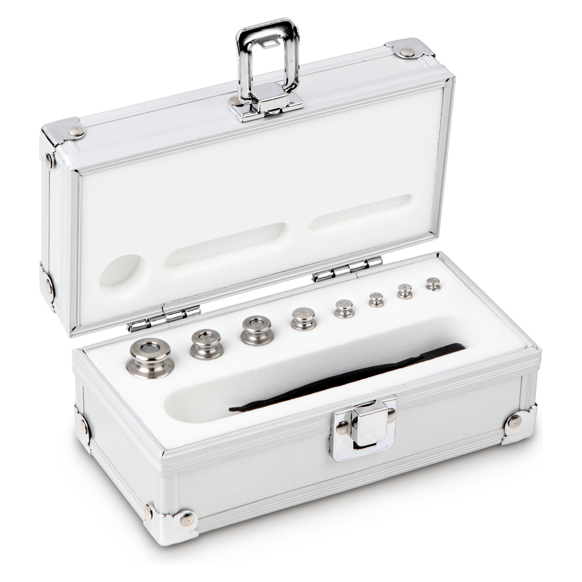 Gewichtsatz OIML M2 1 g - 50 g Edelstahl feingedreht - KERN 354-026