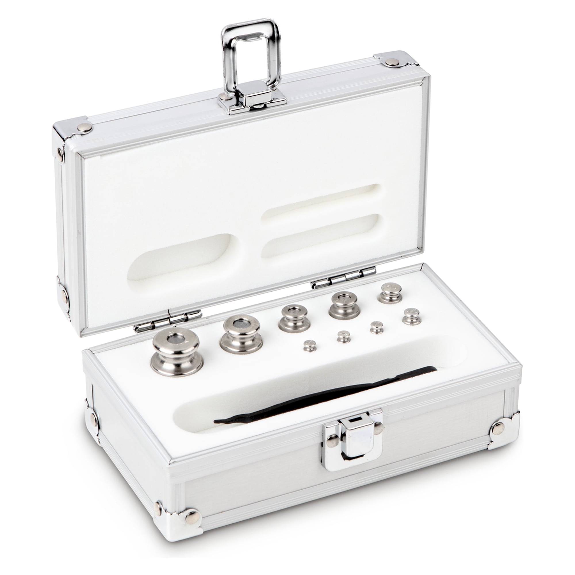 Gewichtsatz OIML M2 1 g - 100 g Edelstahl feingedreht - KERN 354-036