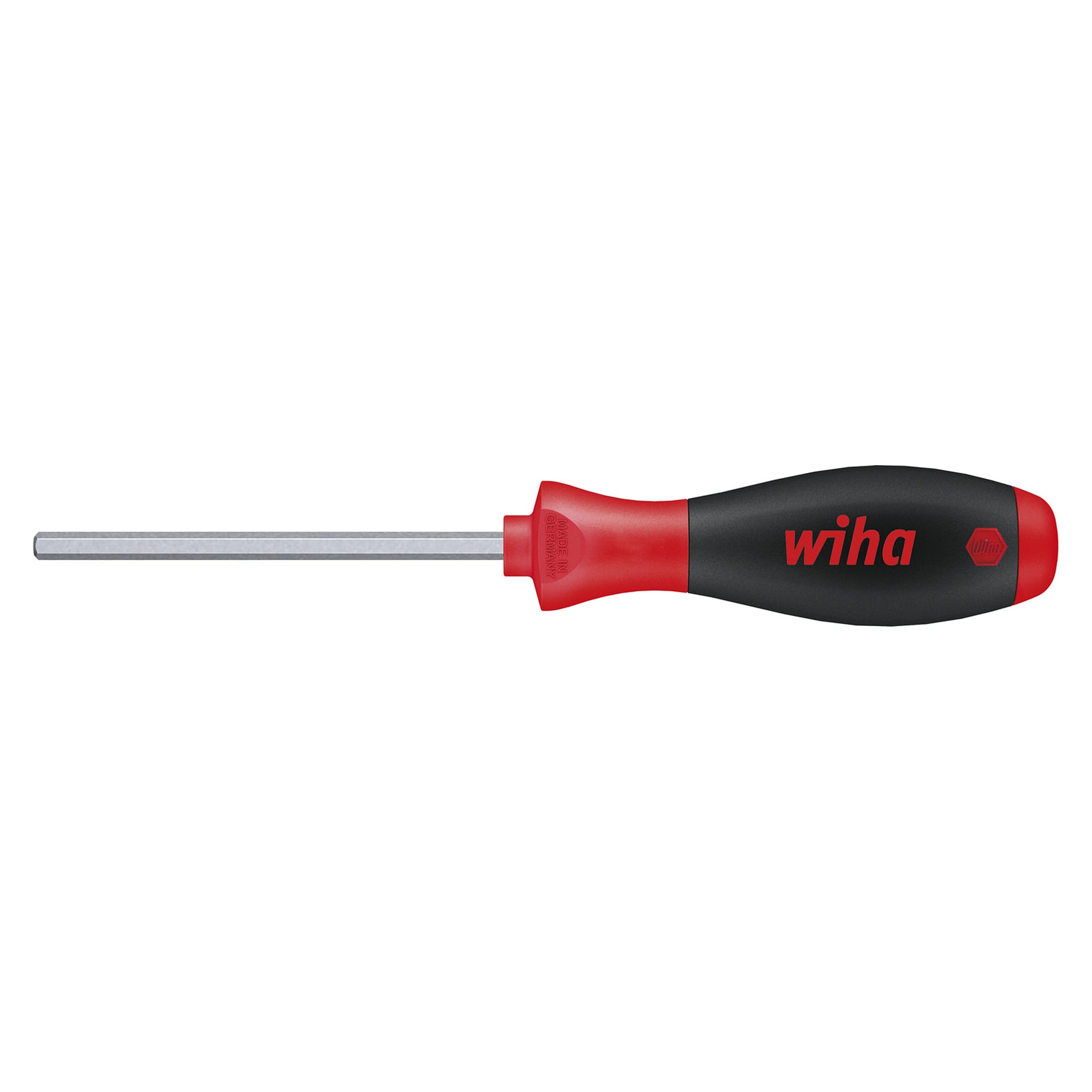 Screwdriver SoftFinish Hexagon 4.0 mm x 75 mm, CrVMo Steel - Wiha 10109