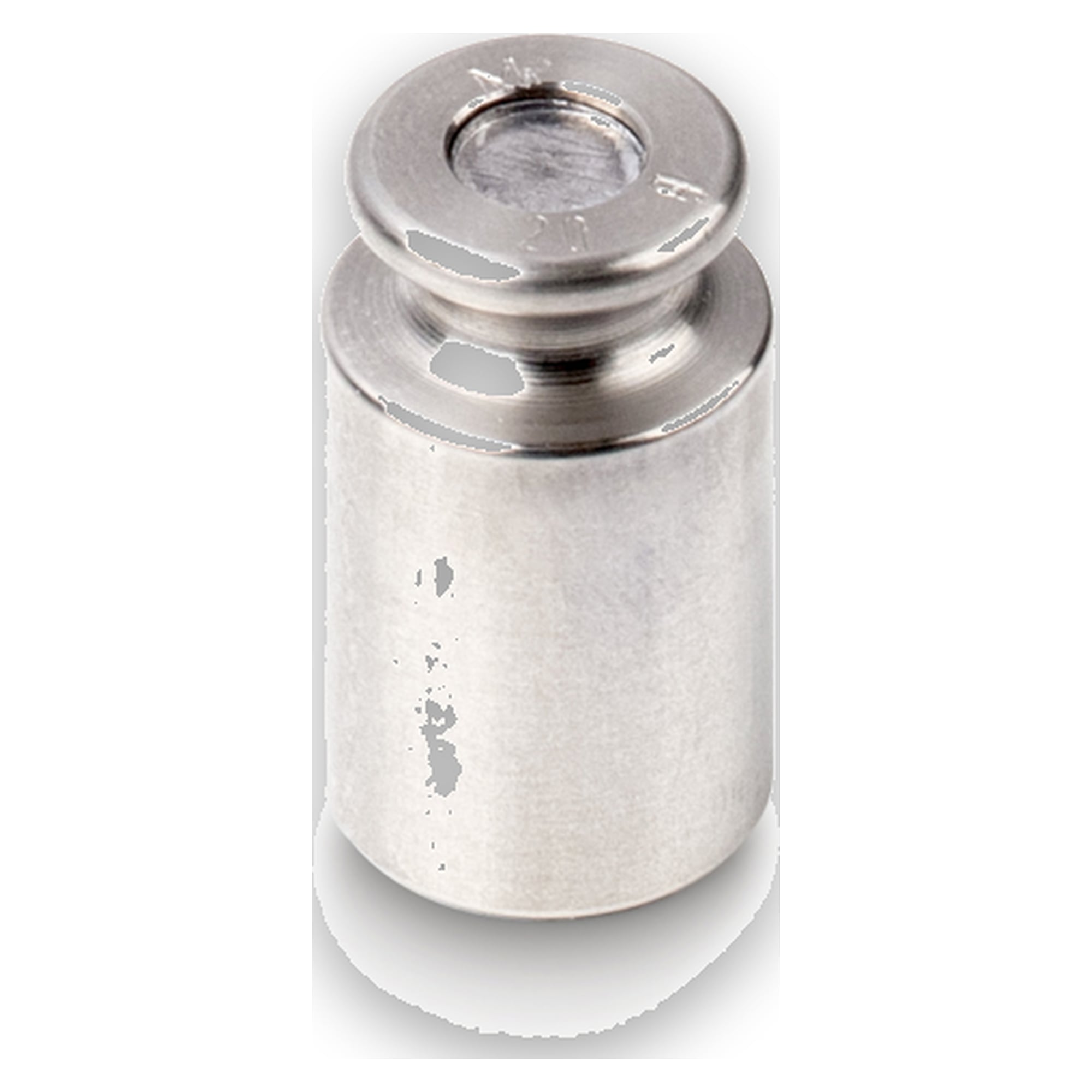 Einzelgewicht OIML M2 20 g Edelstahl feingedreht - KERN 357-05