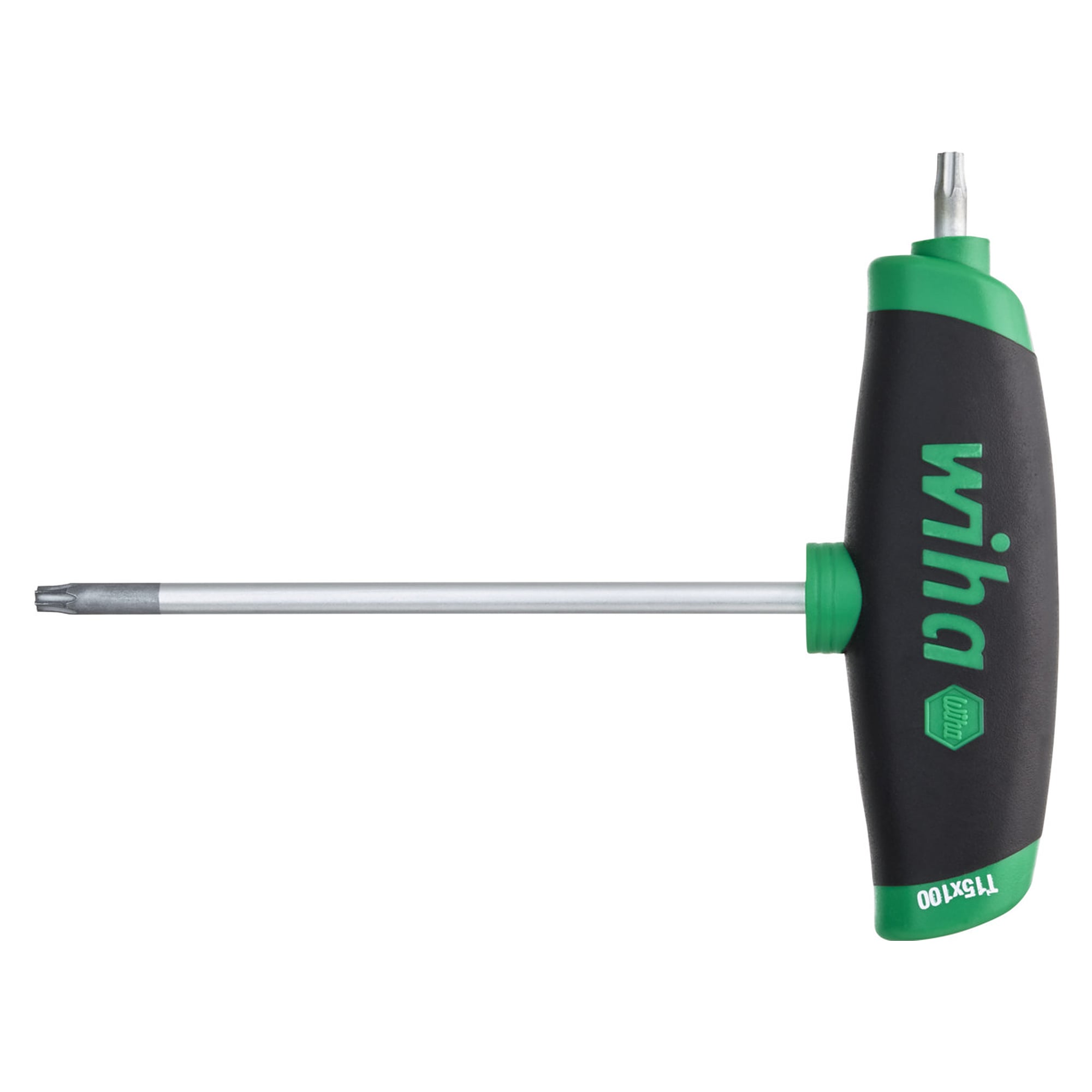 Wiha Stiftschlüssel mit Quergriff ComfortGrip TORX® mit Seitenabtrieb mattverchromt T40 (45452)