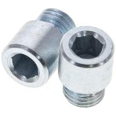 RG 32. Threaded bolts f. Round cylinders, 32 mm (2 pieces)